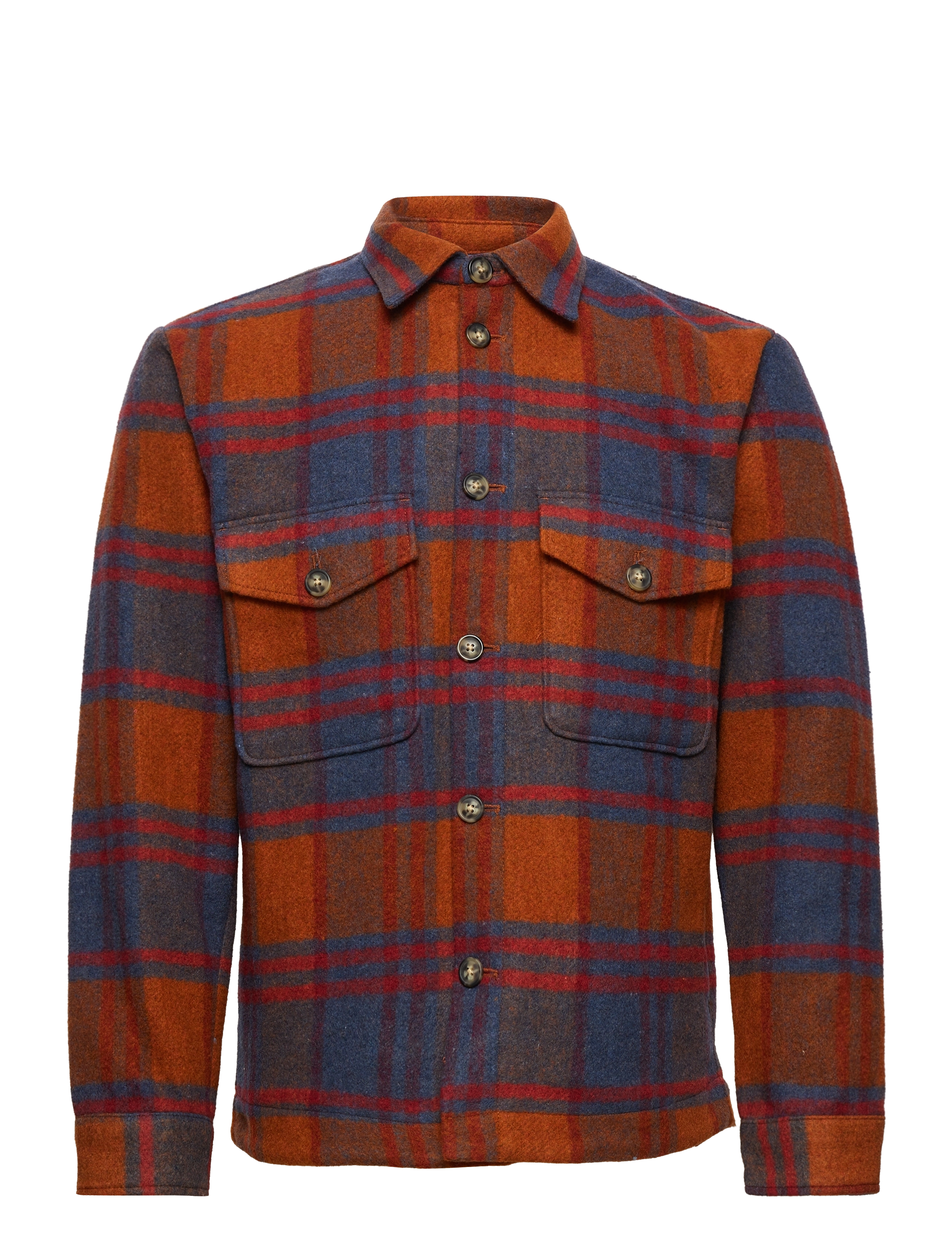 Selected Homme - SLHWALTER OVERSHIRT W - bombay brown - 0