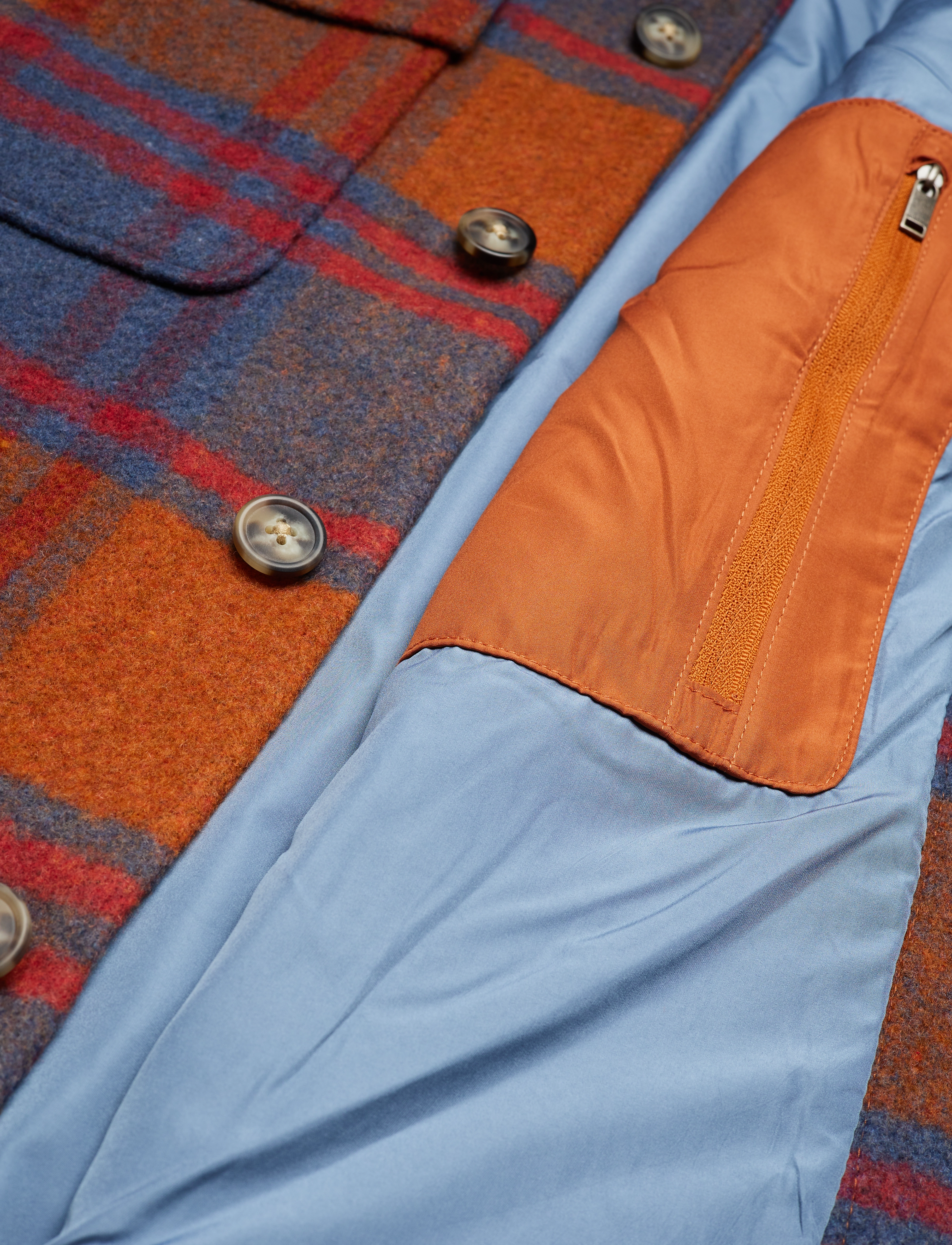 Selected Homme - SLHWALTER OVERSHIRT W - bombay brown - 5
