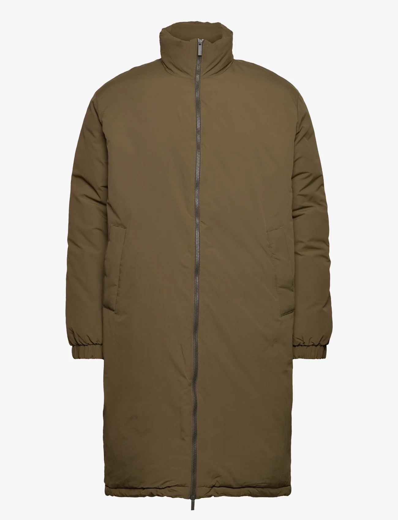 Selected Homme - SLHTITAN PUFFER COAT B - padded jackets - dark olive - 0