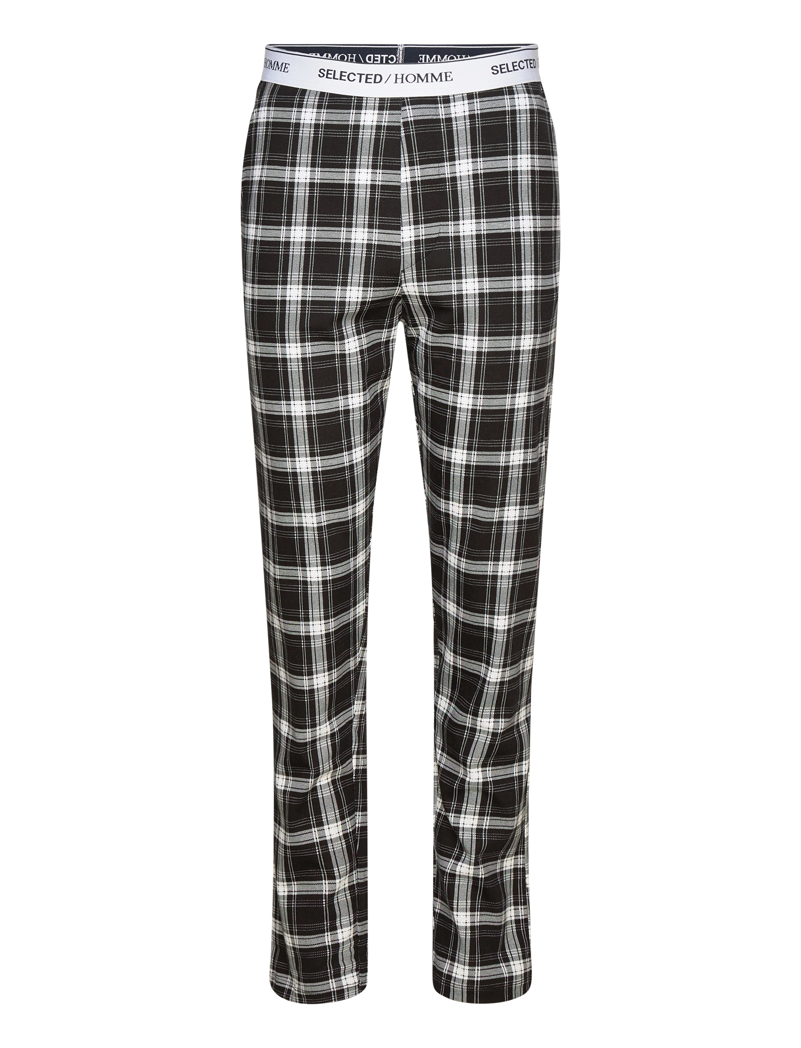 Selected - SLHREGMONUS SS LOUNGE SET EXP - pyjamasset - black - 2