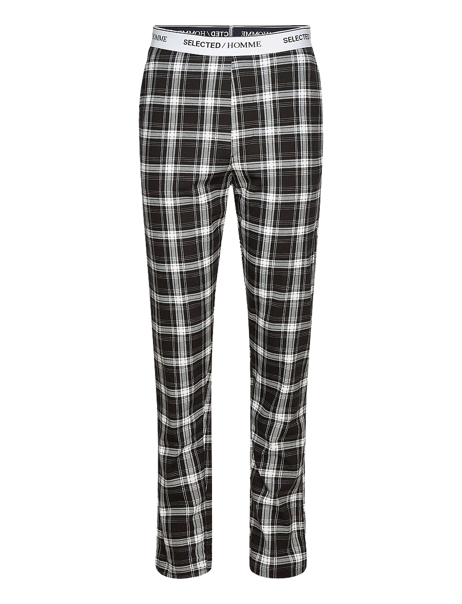 Selected - SLHREGMONUS SS LOUNGE SET EXP - pyjamasset - black - 2
