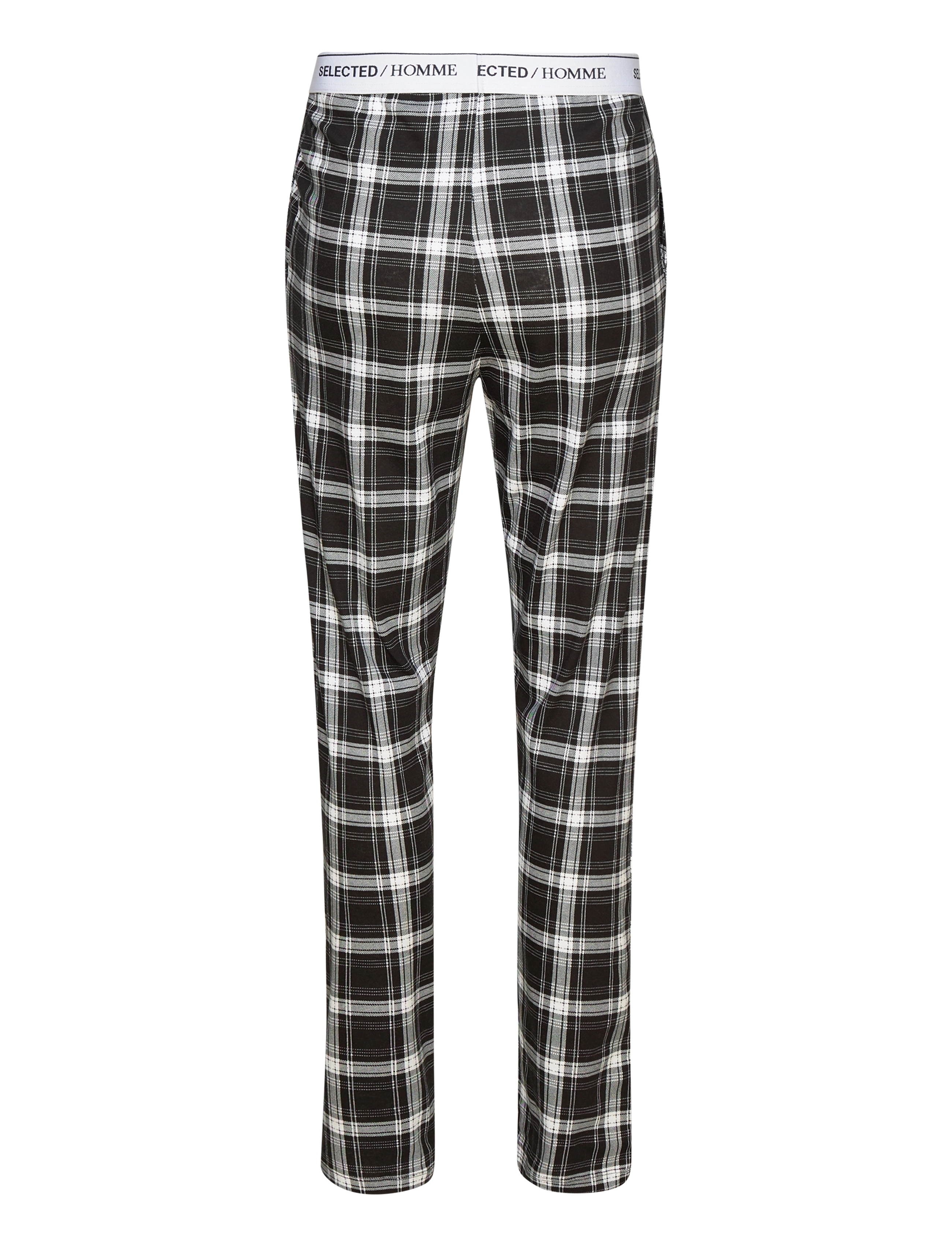 Selected - SLHREGMONUS SS LOUNGE SET EXP - pyjamasset - black - 3