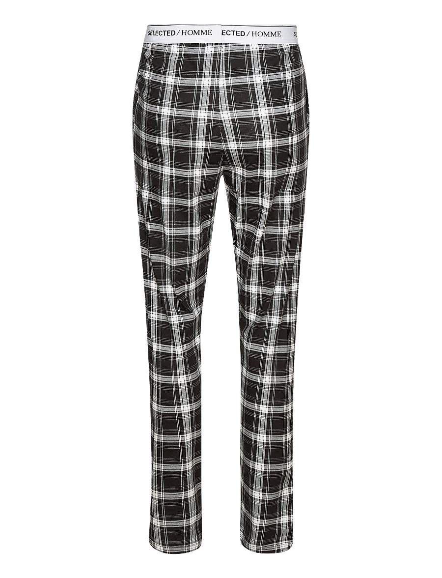 Selected - SLHREGMONUS SS LOUNGE SET EXP - pyjamasset - black - 3
