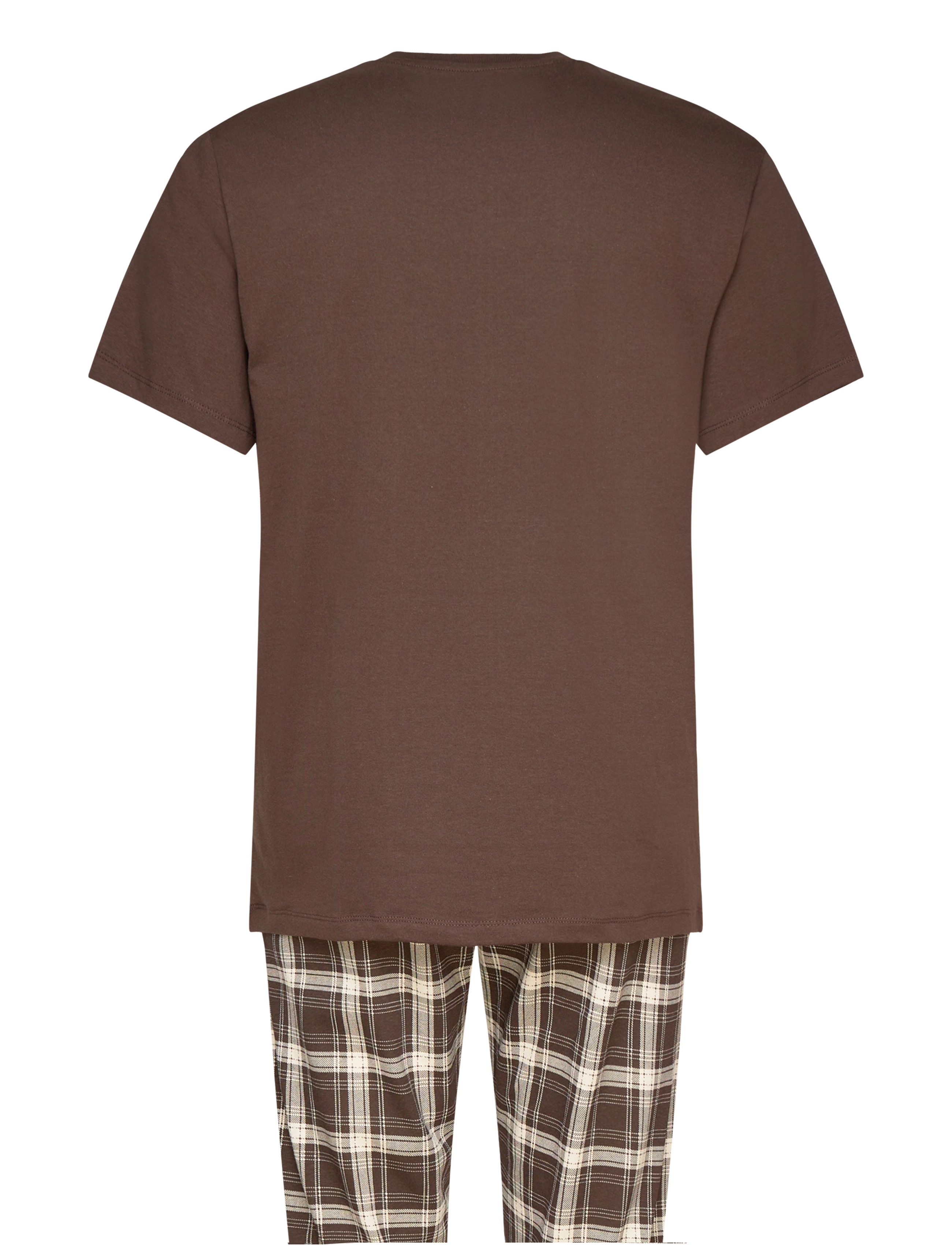 Selected - SLHREGMONUS SS LOUNGE SET EXP - coffee bean - 1