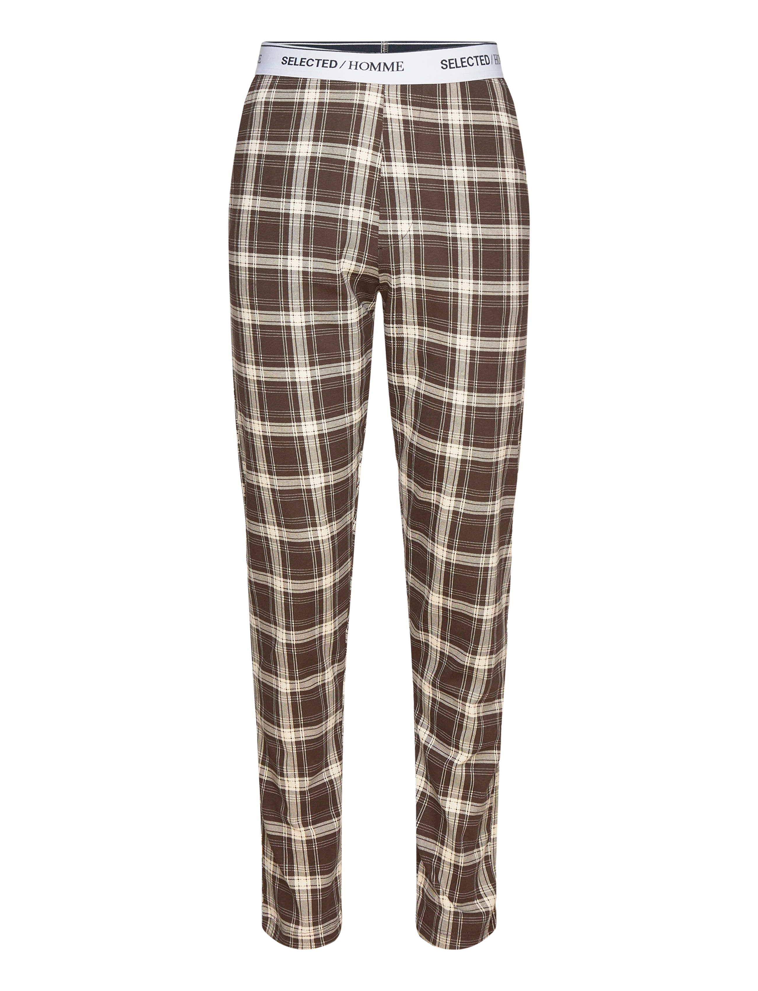 Selected - SLHREGMONUS SS LOUNGE SET EXP - coffee bean - 2