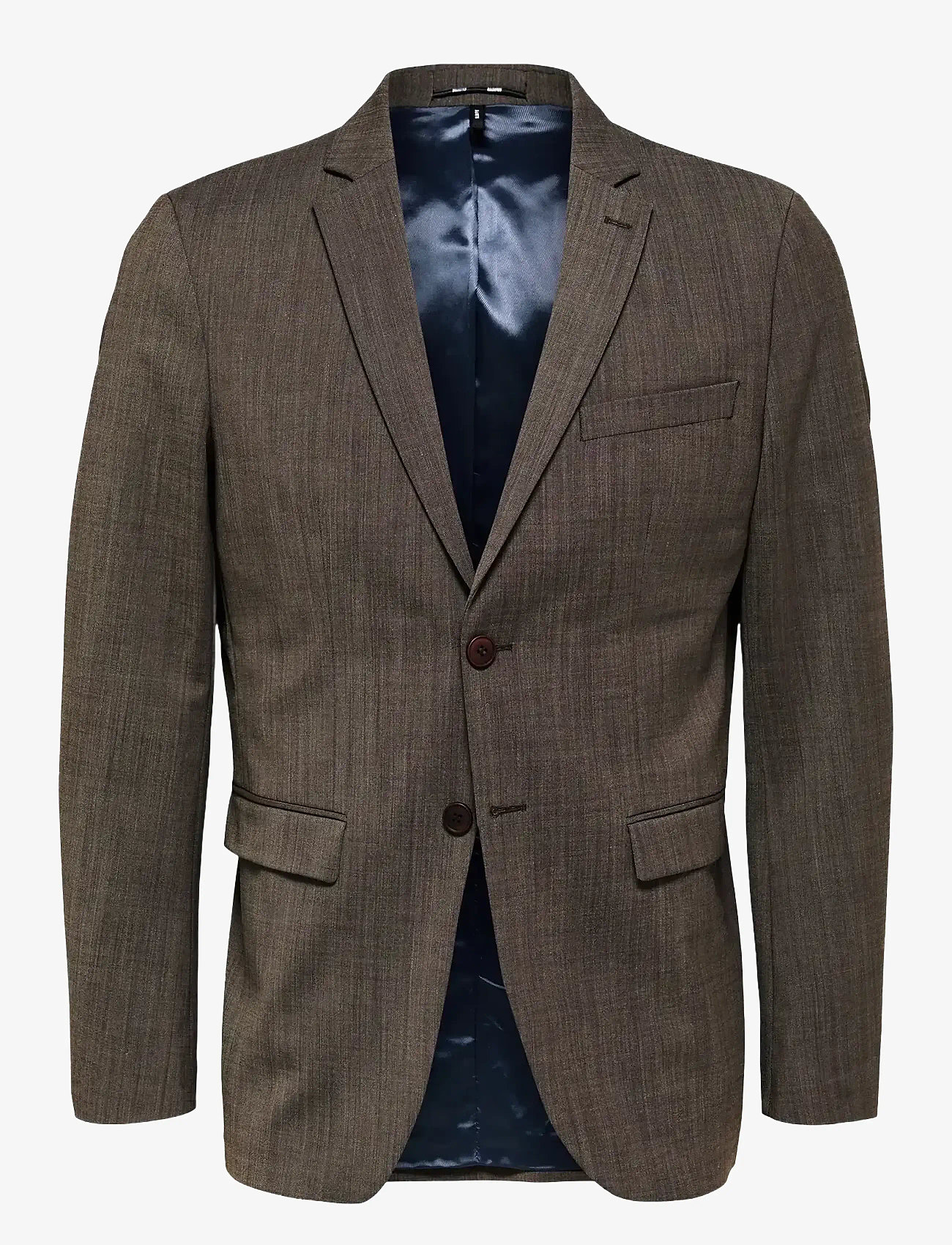 Selected - SLHSLIM-ELON BLZ FLEX B NOOS - enkelknäppta kavajer - camel - 1