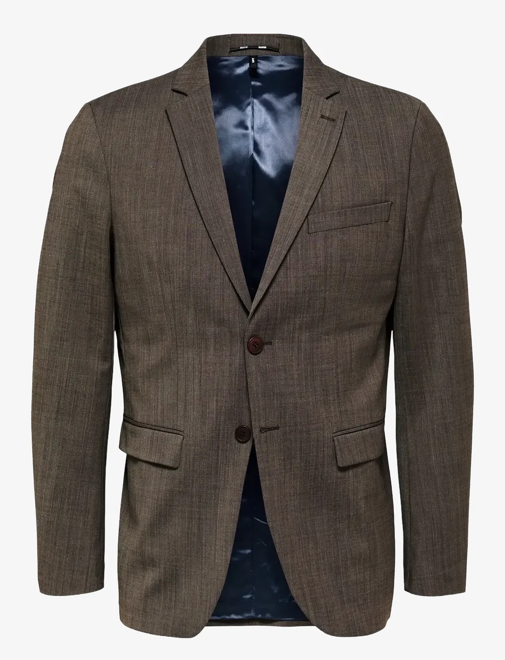 Selected - SLHSLIM-ELON BLZ FLEX B NOOS - enkeltradede blazere - camel - 1