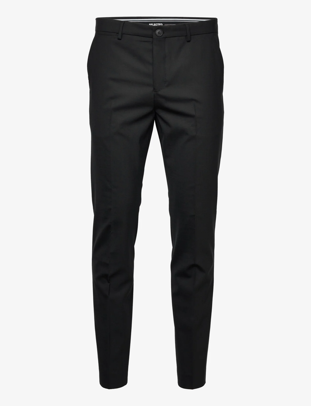Selected Homme - SLHSLIM-ELON TRS FLEX B NOOS - suit trousers - black - 0