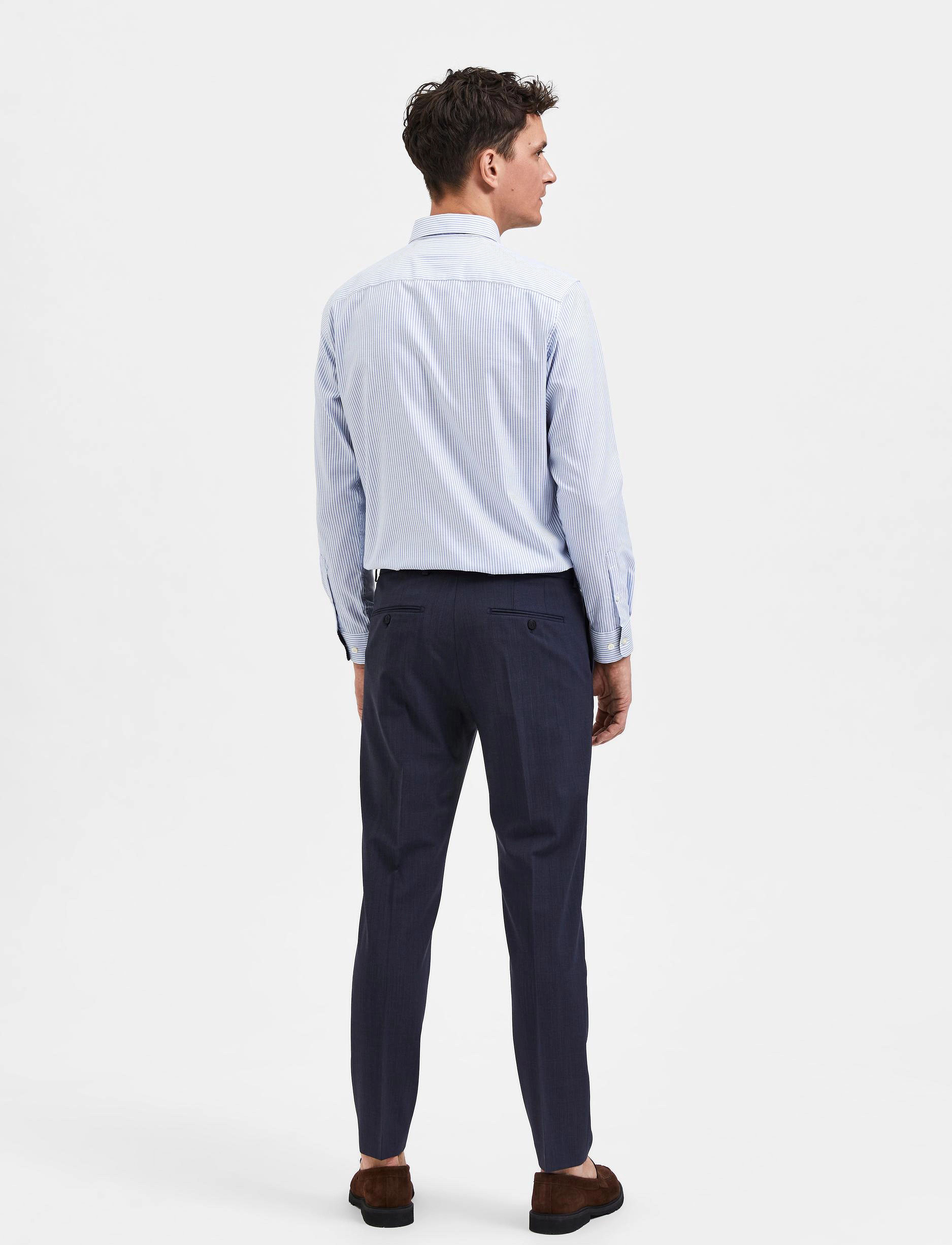 Selected - SLHSLIM-ELON TRS FLEX B NOOS - dark blue - 3