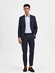 Selected Homme - SLHSLIM-ELON TRS FLEX B NOOS - formal trousers - dark blue - 5