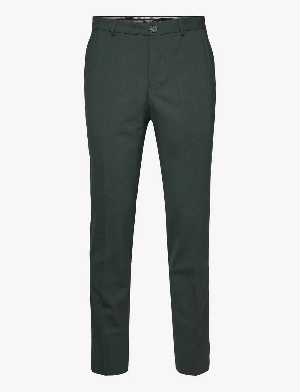 Selected - SLHSLIM-ELON TRS FLEX B NOOS - pantalons habillés - dark green - 1