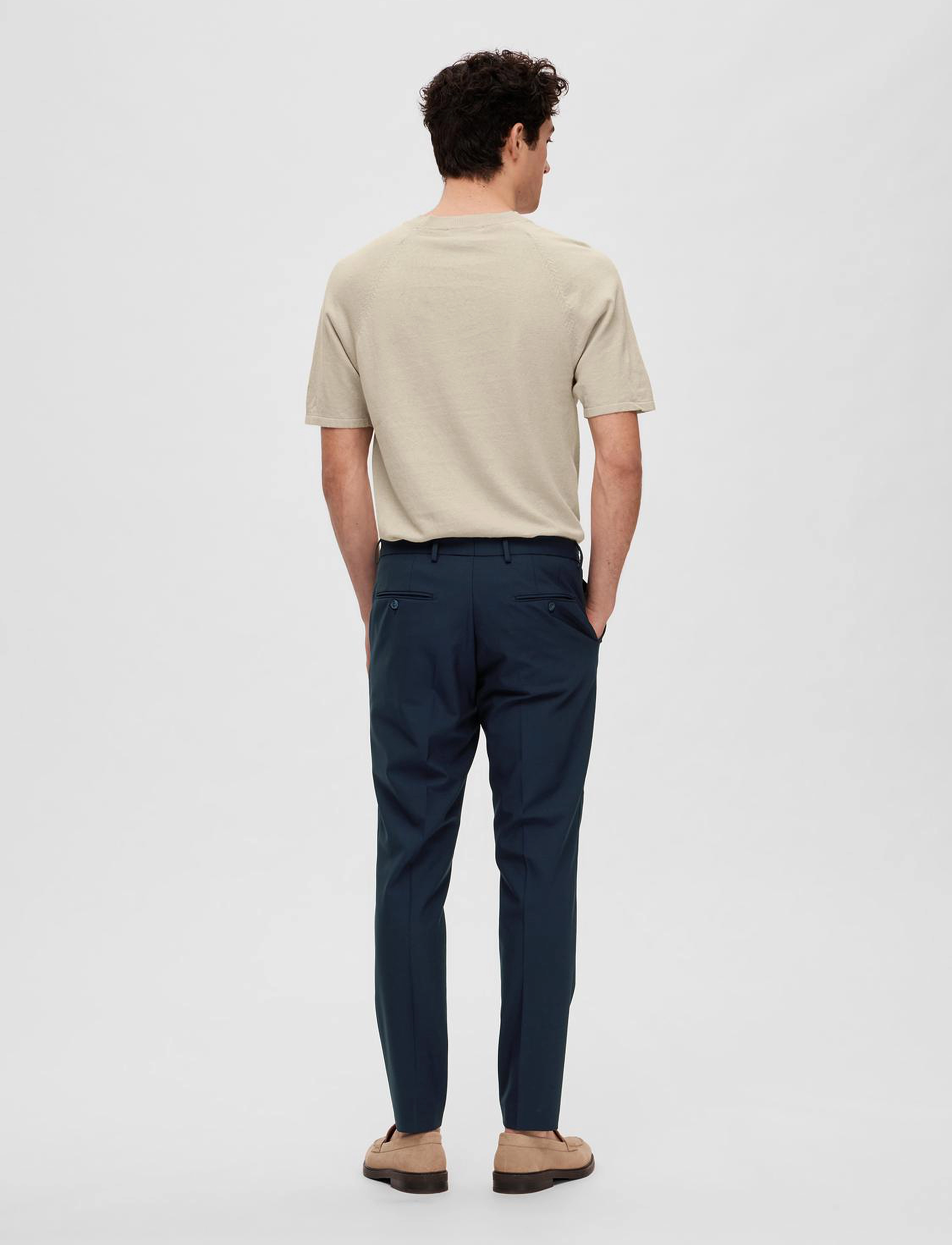 Selected - SLHSLIM-ELON TRS FLEX B NOOS - navy blazer - 3