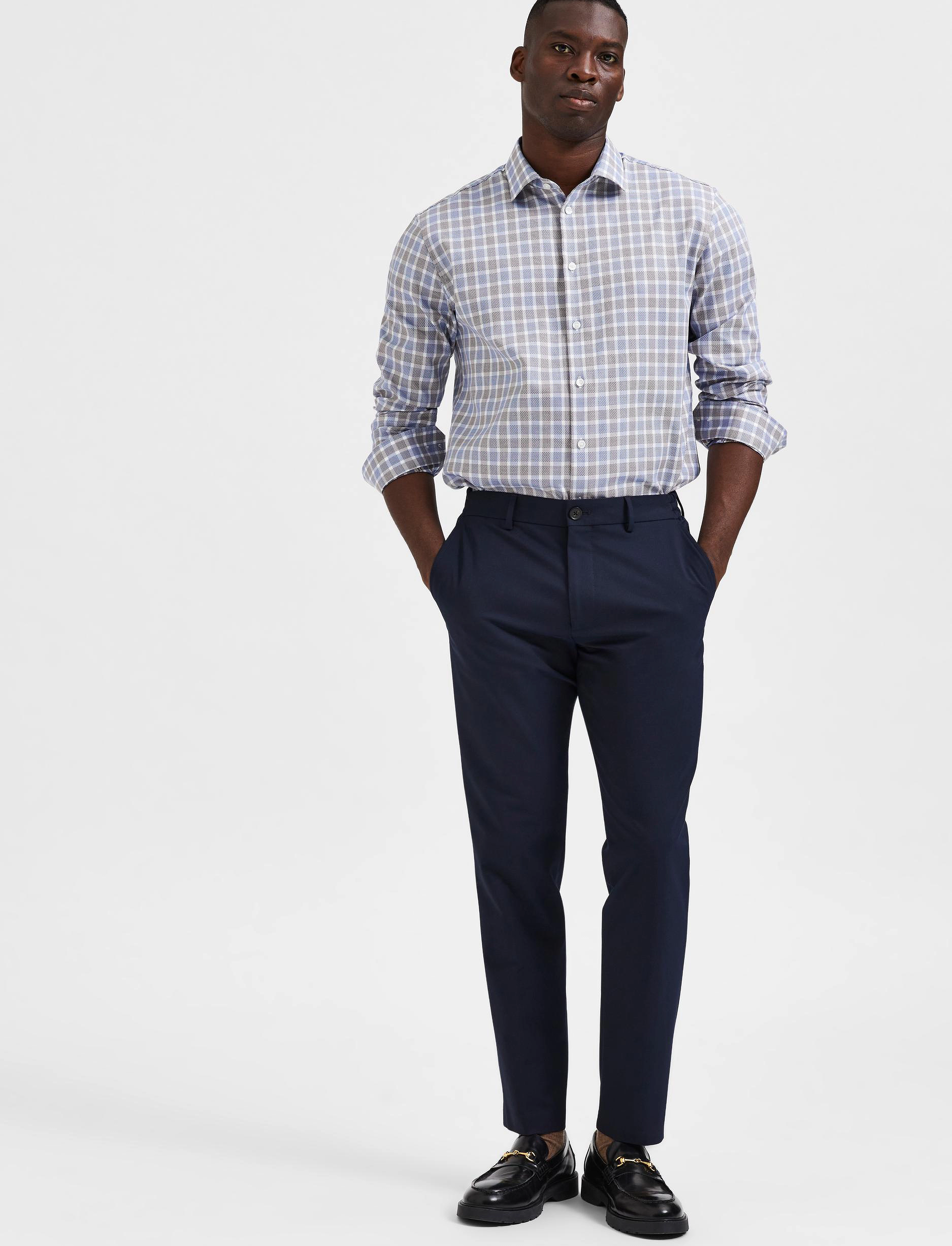 Selected Homme - SLHSLIM-DAVE TRS ADV B - dark sapphire - 4
