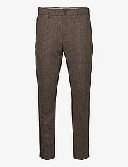 Selected Homme - SLHSLIM-ADRIAN TRS  B NOOS - formal trousers - brownie - 0