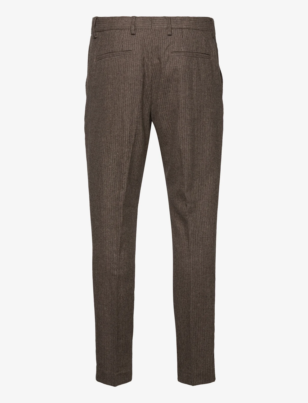 Selected Homme - SLHSLIM-ADRIAN TRS  B NOOS - formal trousers - brownie - 1