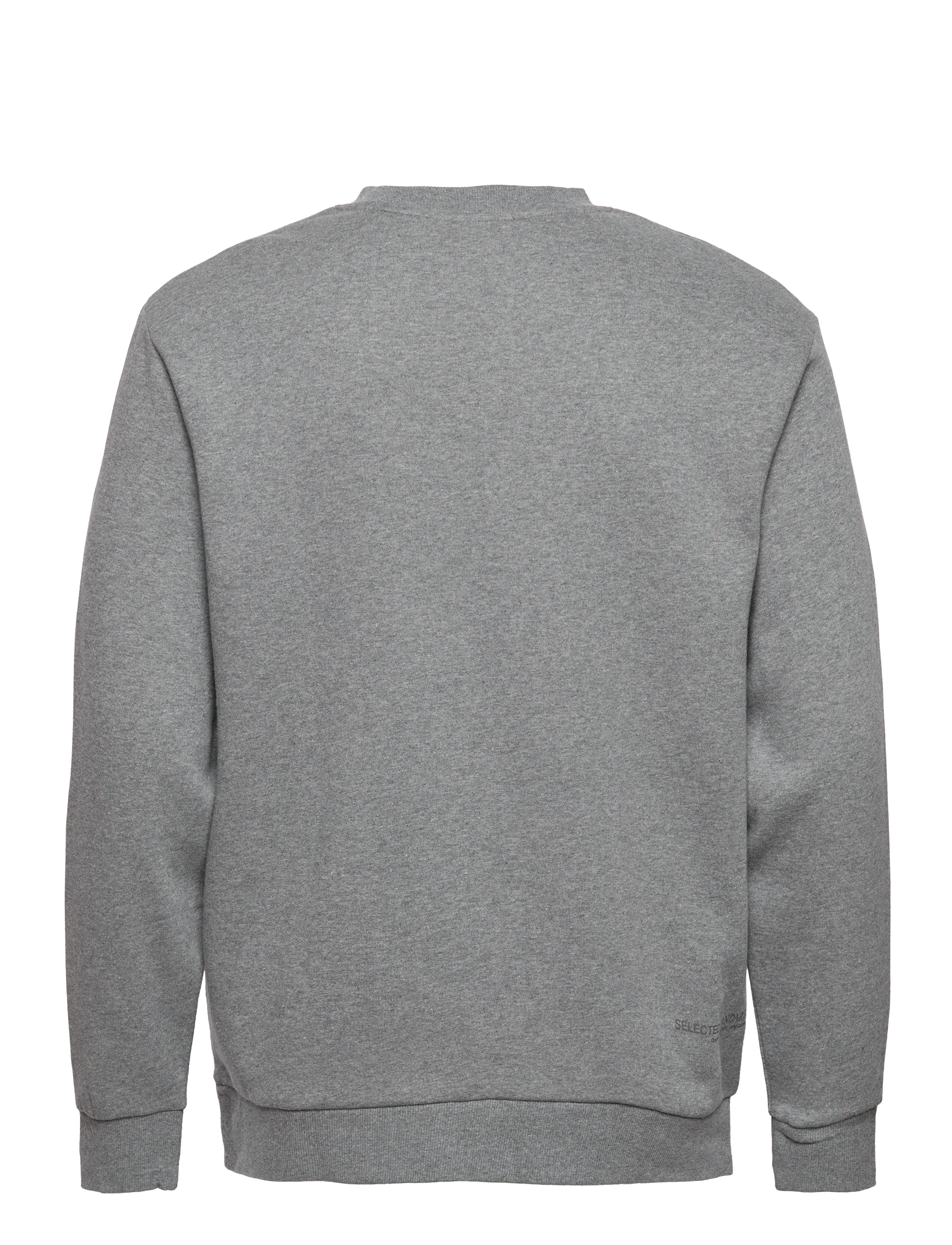 Selected Homme - SLHRELAXHOFFMAN CREW NECK SWEAT S - medium grey melange - 1