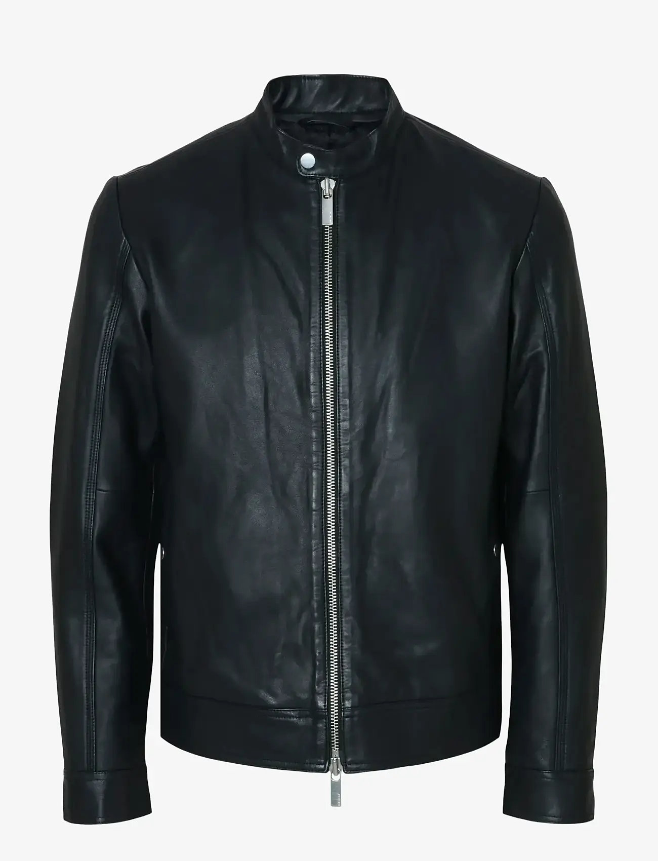 Selected - SLHARCHIVE CLASSIC LEATHER JKT NOOS - syystakit - black - 1