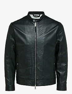 SLHARCHIVE CLASSIC LEATHER JKT NOOS, Selected Homme