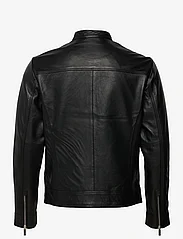 Selected Homme - SLHARCHIVE CLASSIC LEATHER JKT NOOS - wiosenne kurtki - black - 1