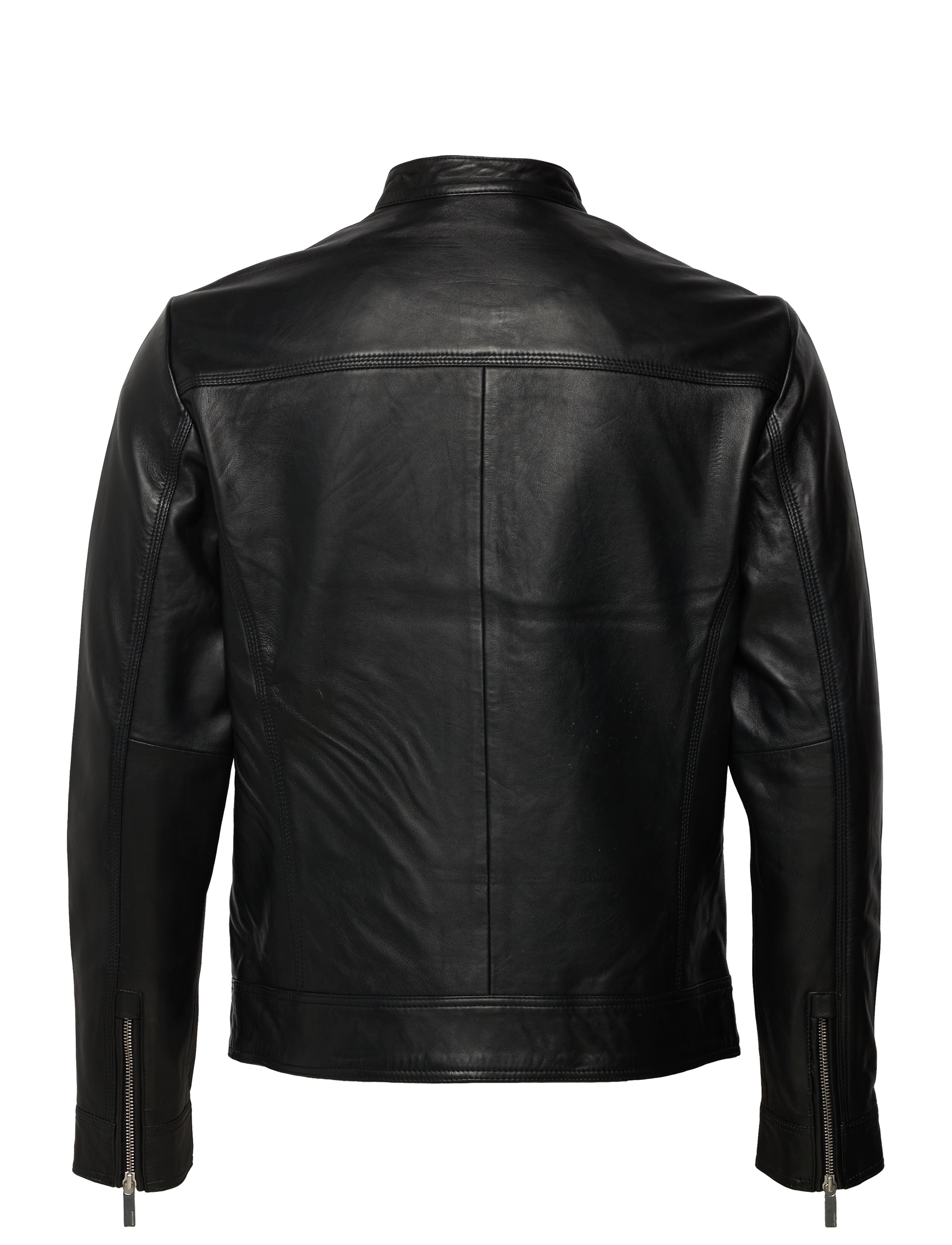 Selected - SLMARCHIVE CLASSIC LEATHER JKT NOOS - frühlingsjacken - black - 2