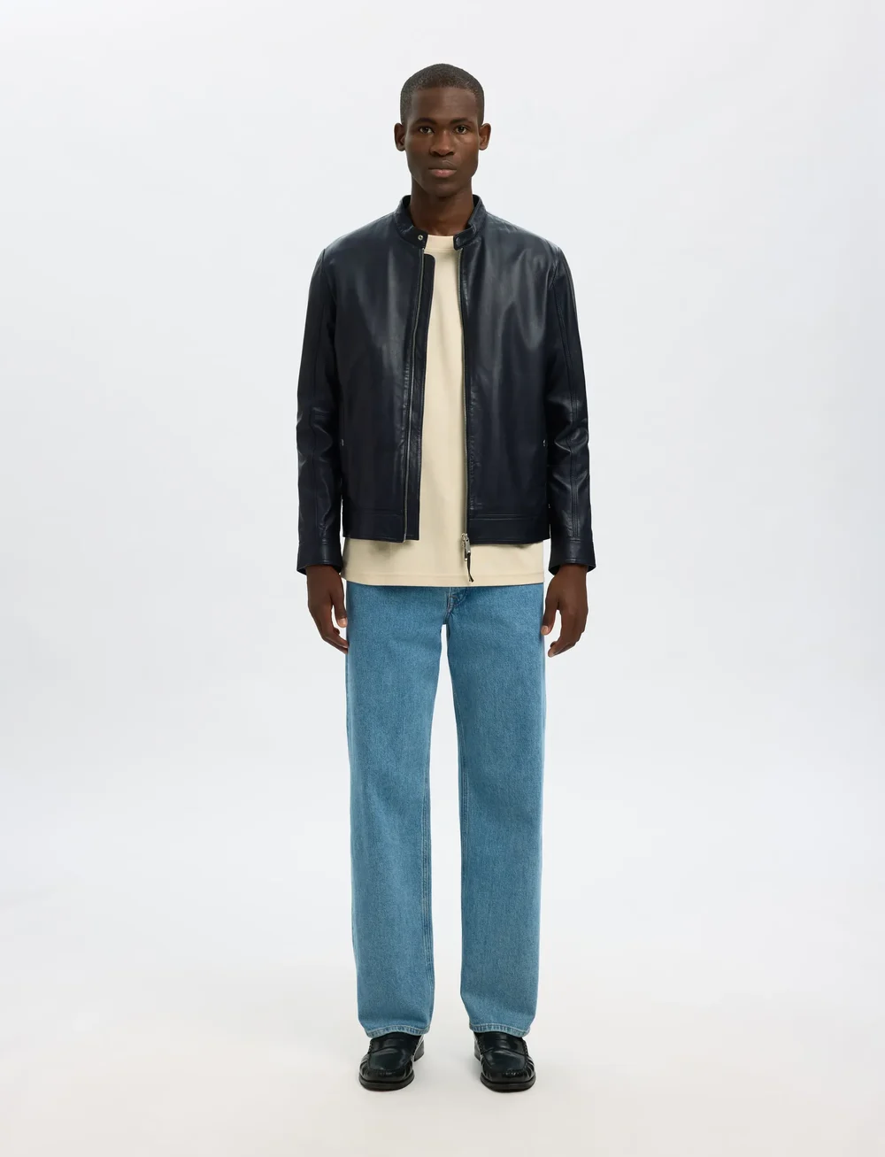 Buy leather jackets online discount