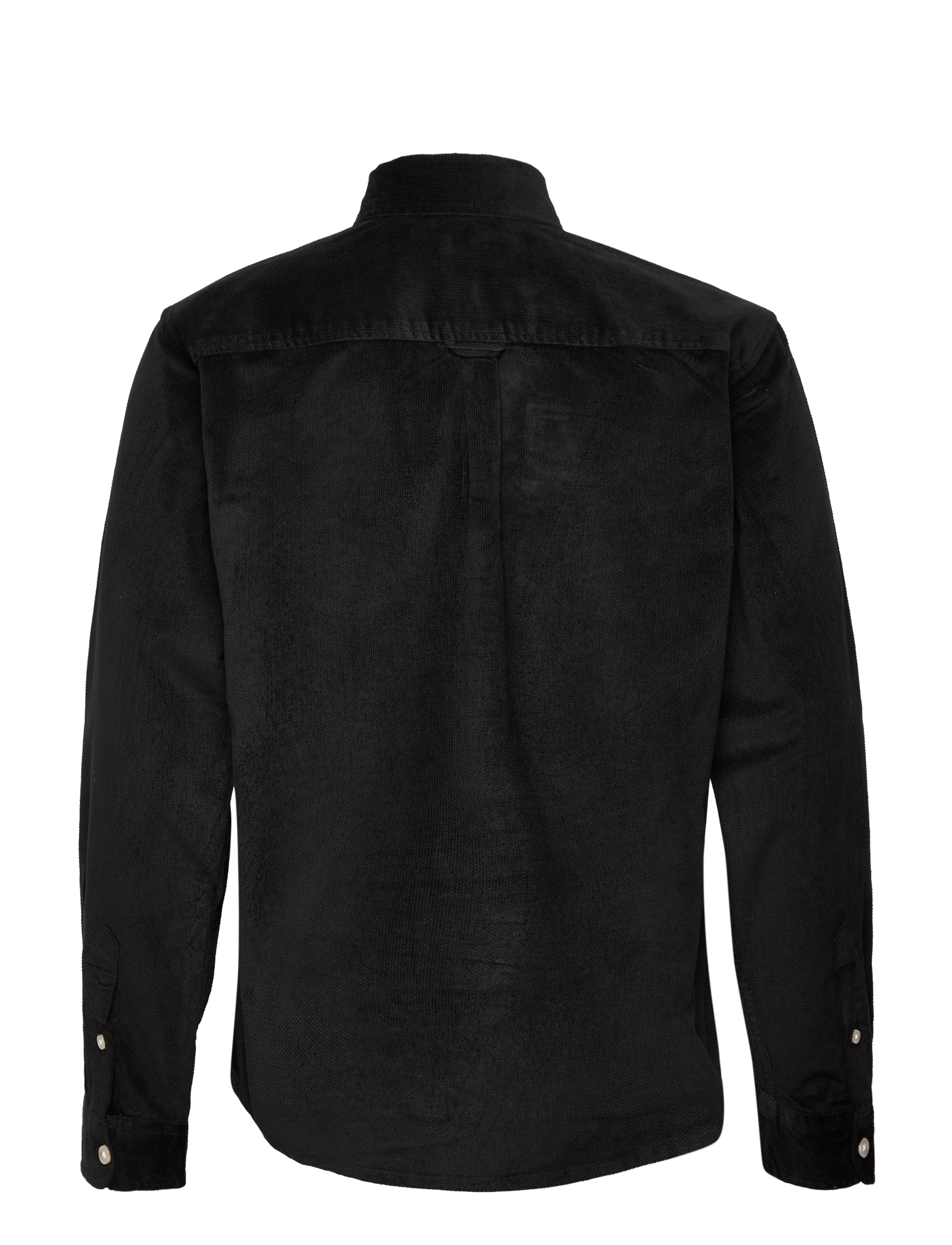 Selected Homme - SLHLOOSEKAPPEL OVERSHIRT LS W - black - 1