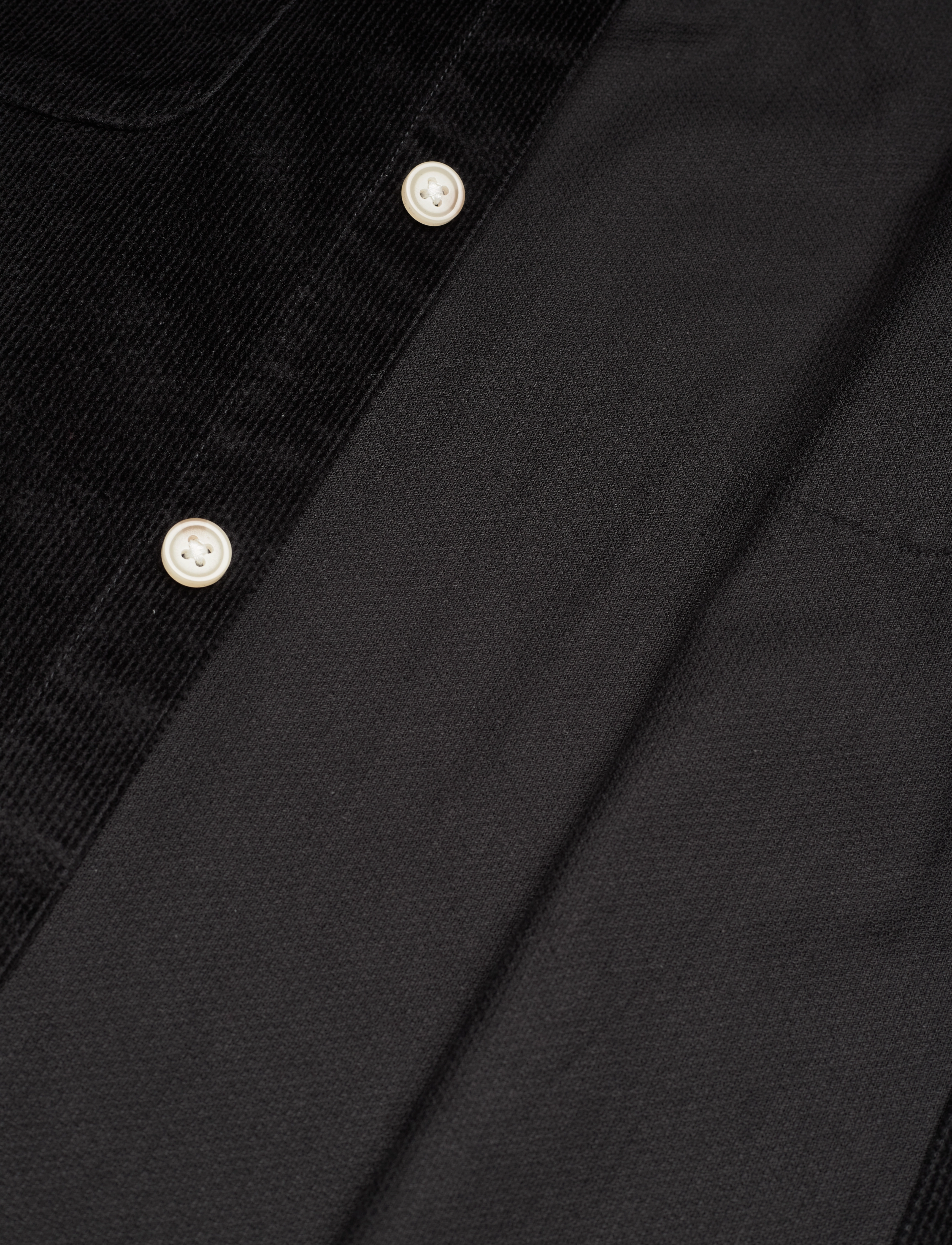 Selected Homme - SLHLOOSEKAPPEL OVERSHIRT LS W - black - 4