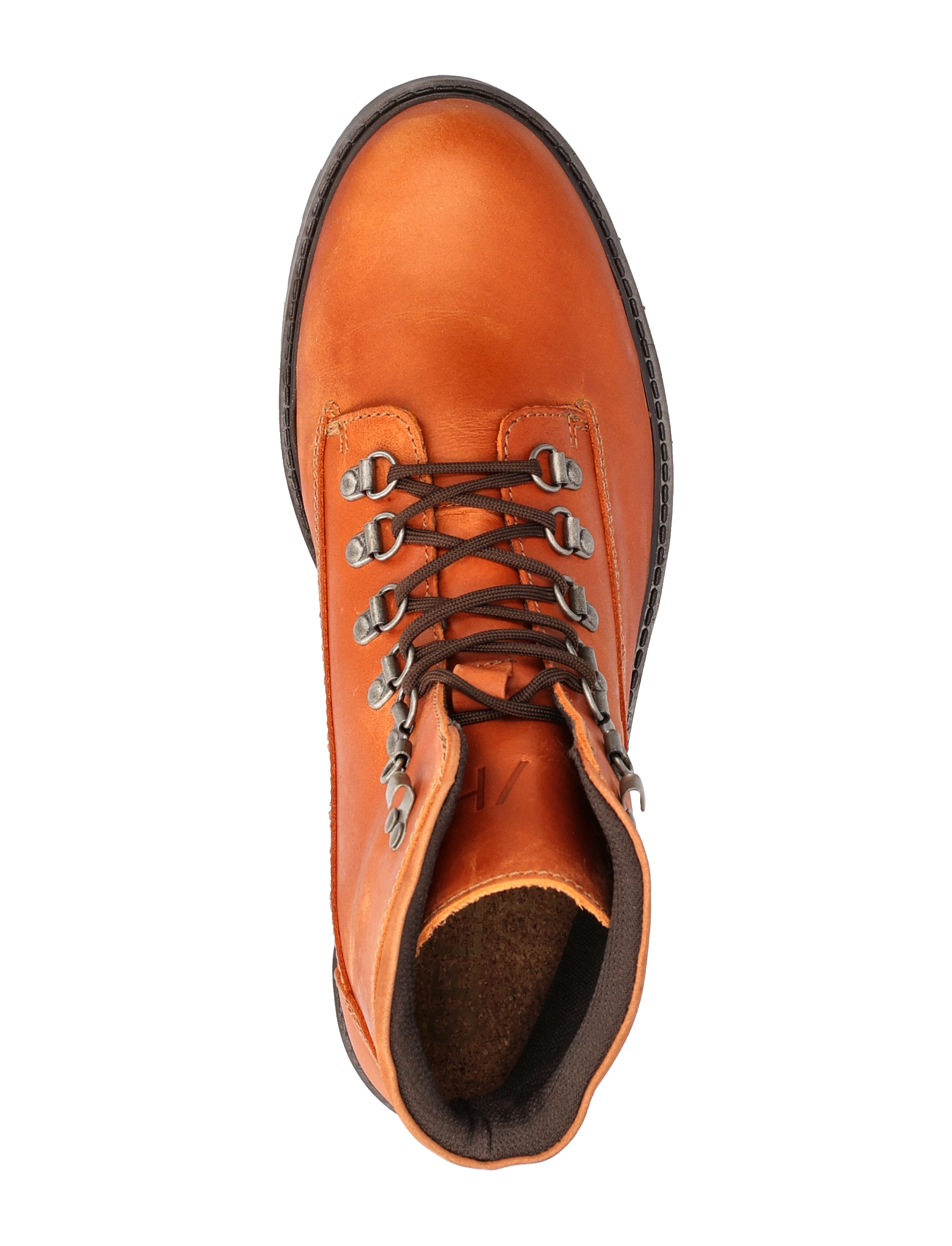 Selected Homme - SLHMADS LEATHER BOOT B NOOS - cognac - 3