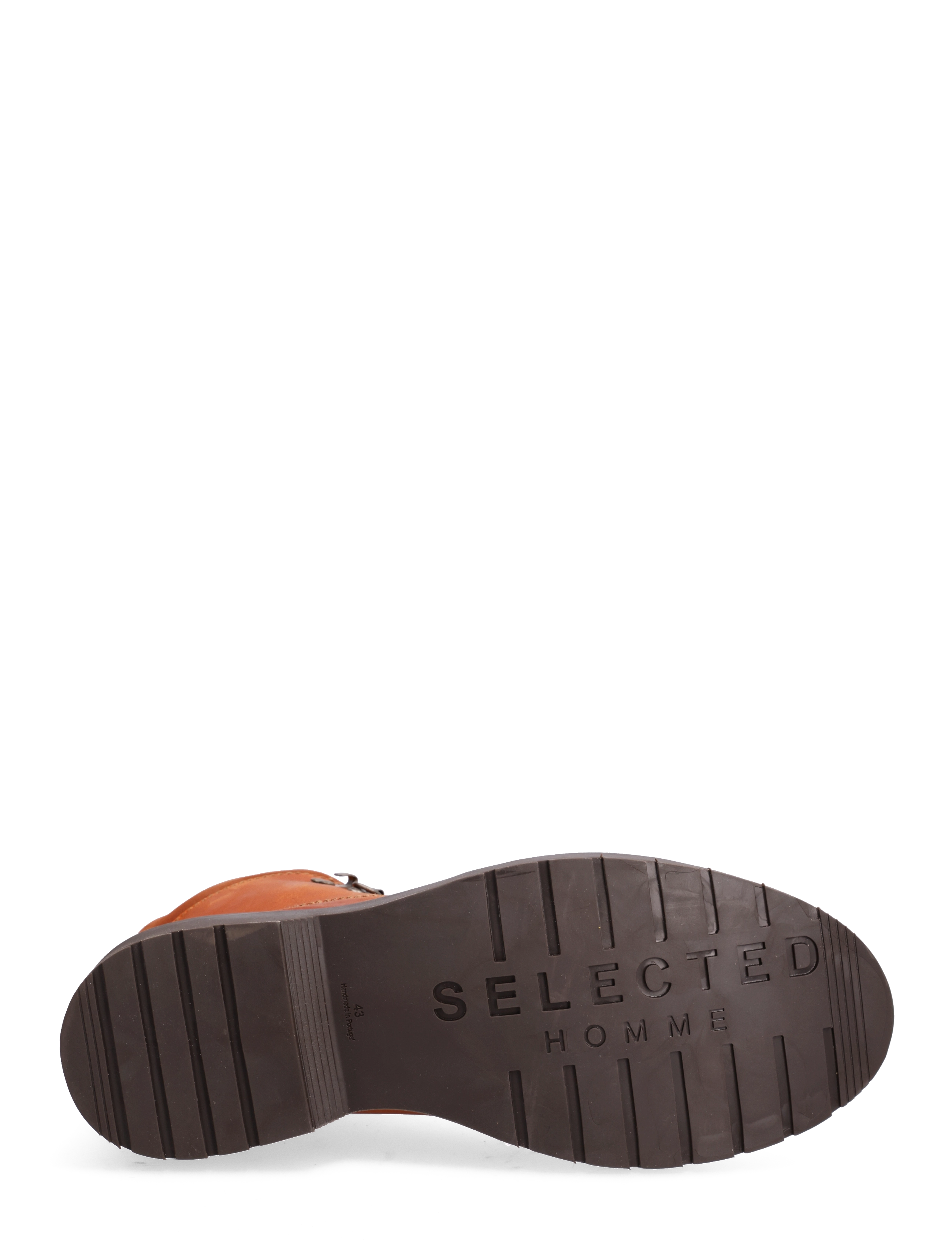 Selected Homme - SLHMADS LEATHER BOOT B NOOS - cognac - 4