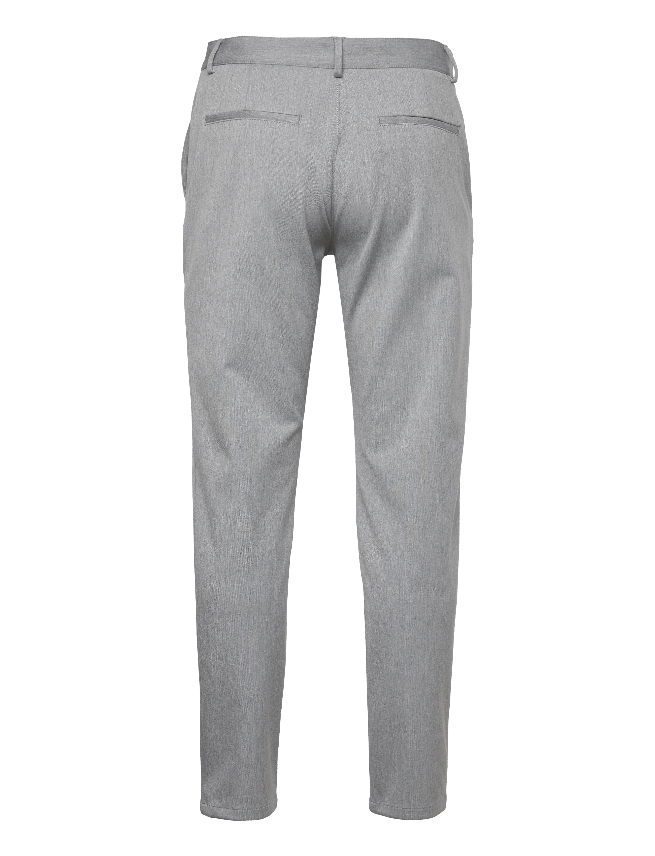 Selected - SLHSLIM-BEST FLEX PANTS B - dark grey melange - 1
