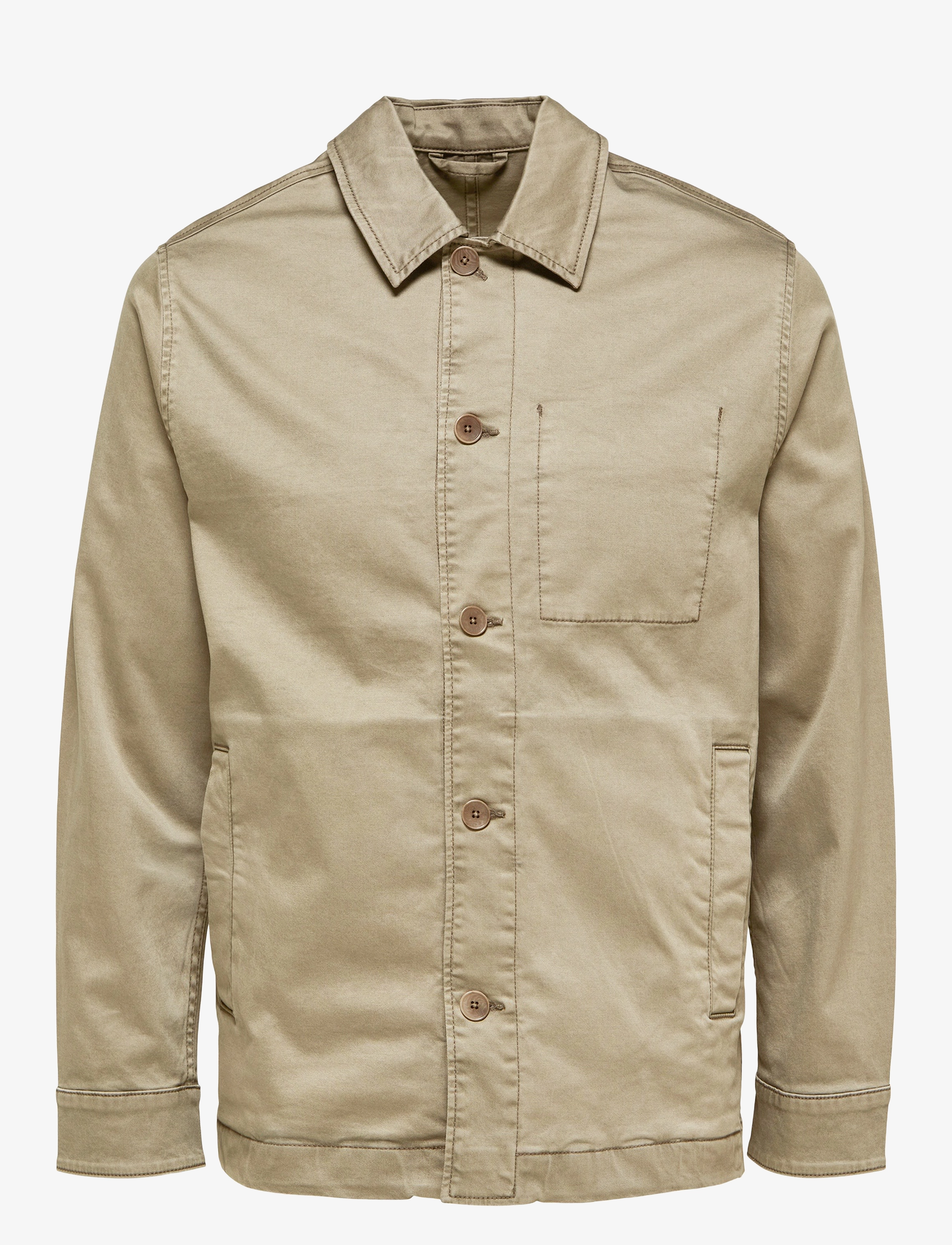 Selected Homme - SLHRELAXED-RONAN JACKET W - brindle - 1