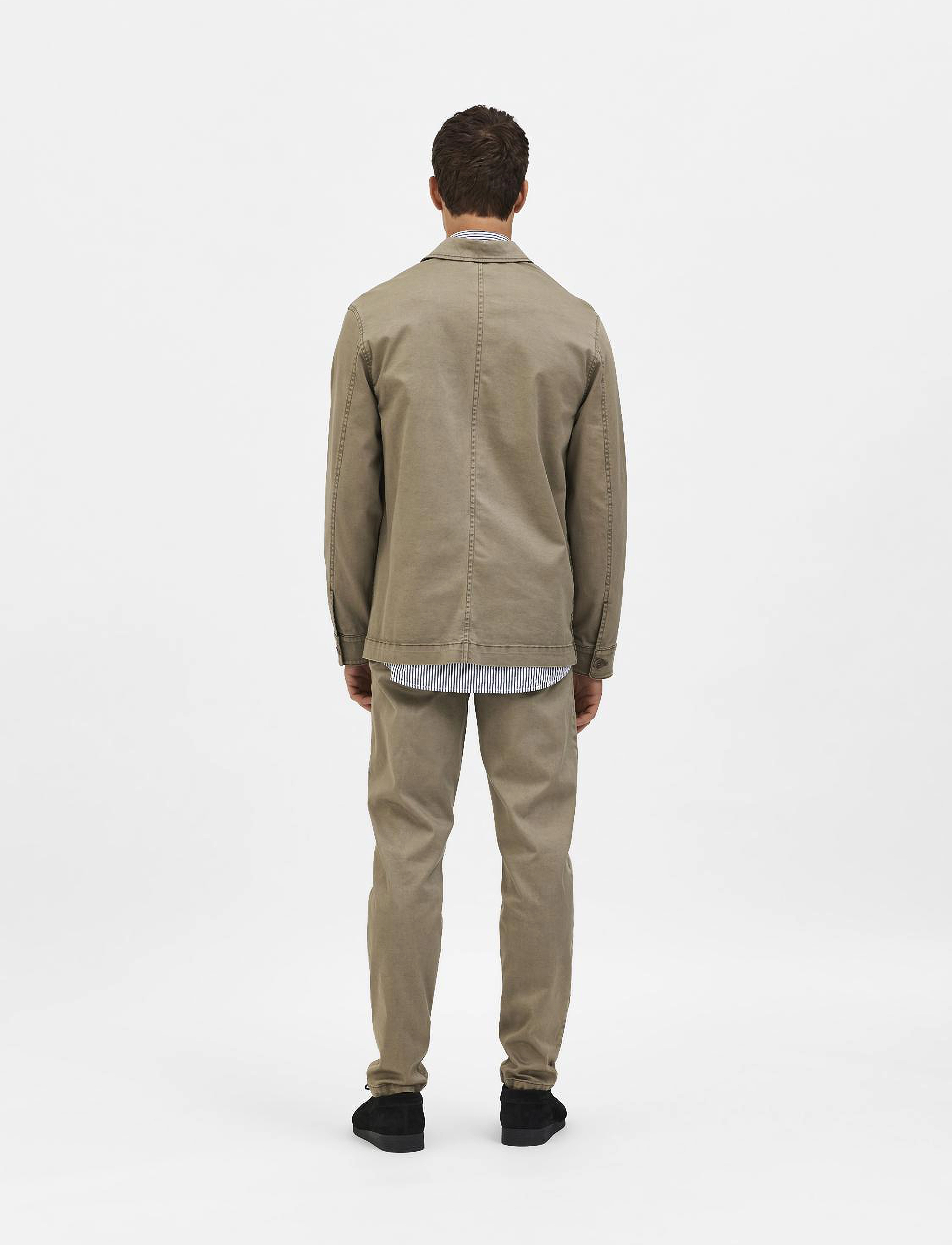 Selected Homme - SLHRELAXED-RONAN JACKET W - brindle - 2