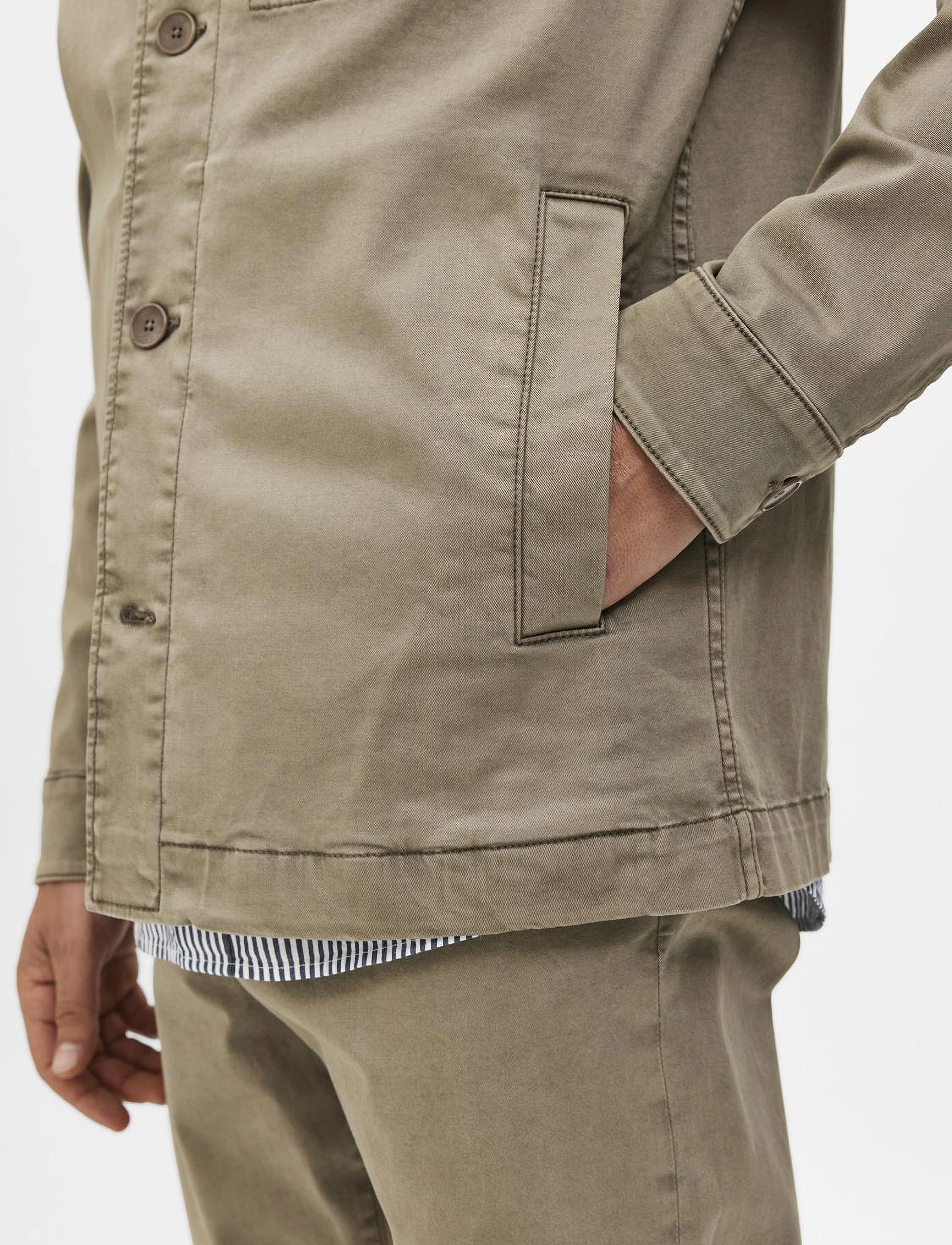 Selected Homme - SLHRELAXED-RONAN JACKET W - brindle - 5