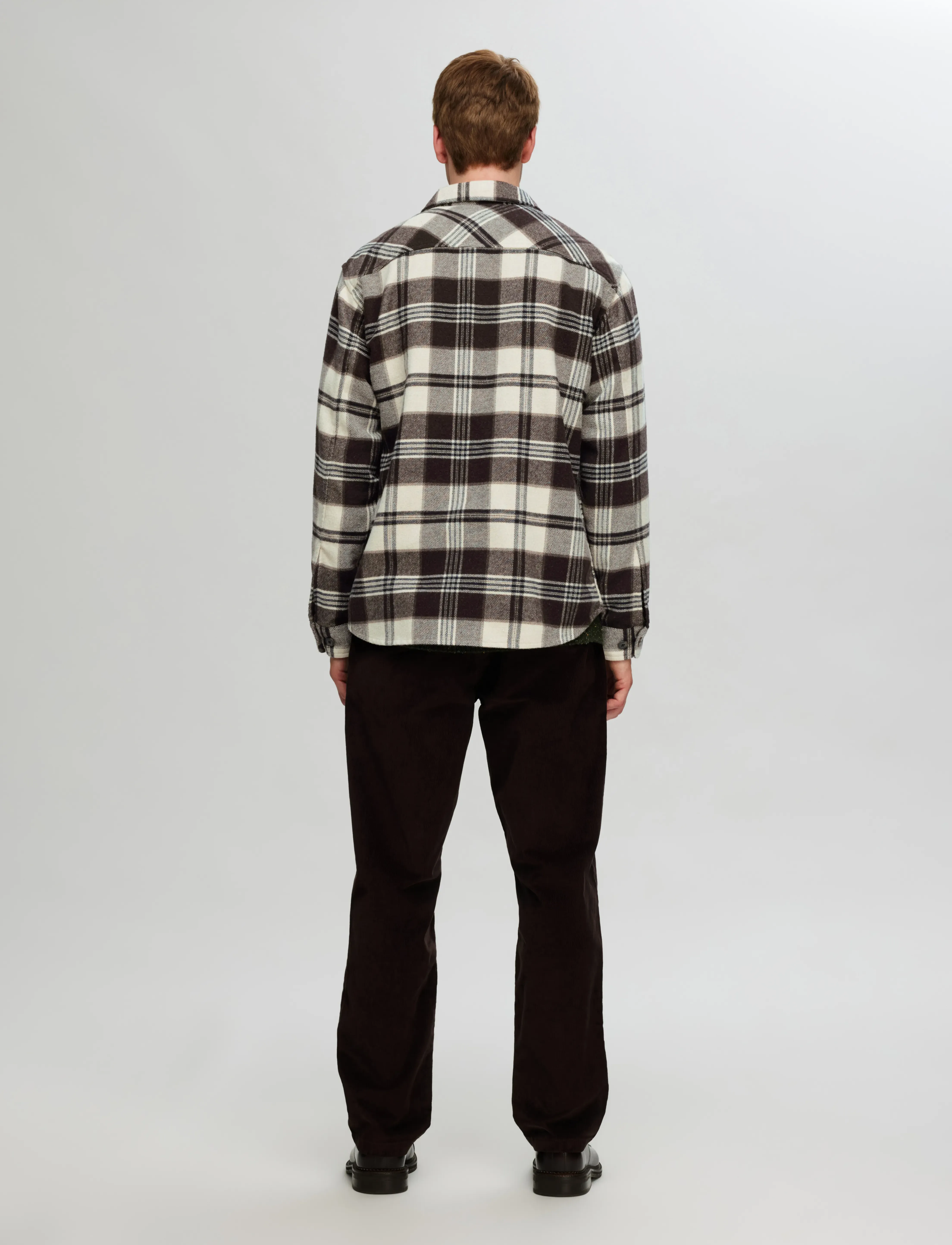 Selected - SLHRLXPABLO WOOL BLEND OVERSHIRT - ternede skjorter - pure cashmere - 2