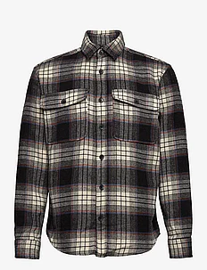 SLHLOOSEPABLO LS CHECK OVERSHIRT W, Selected Homme