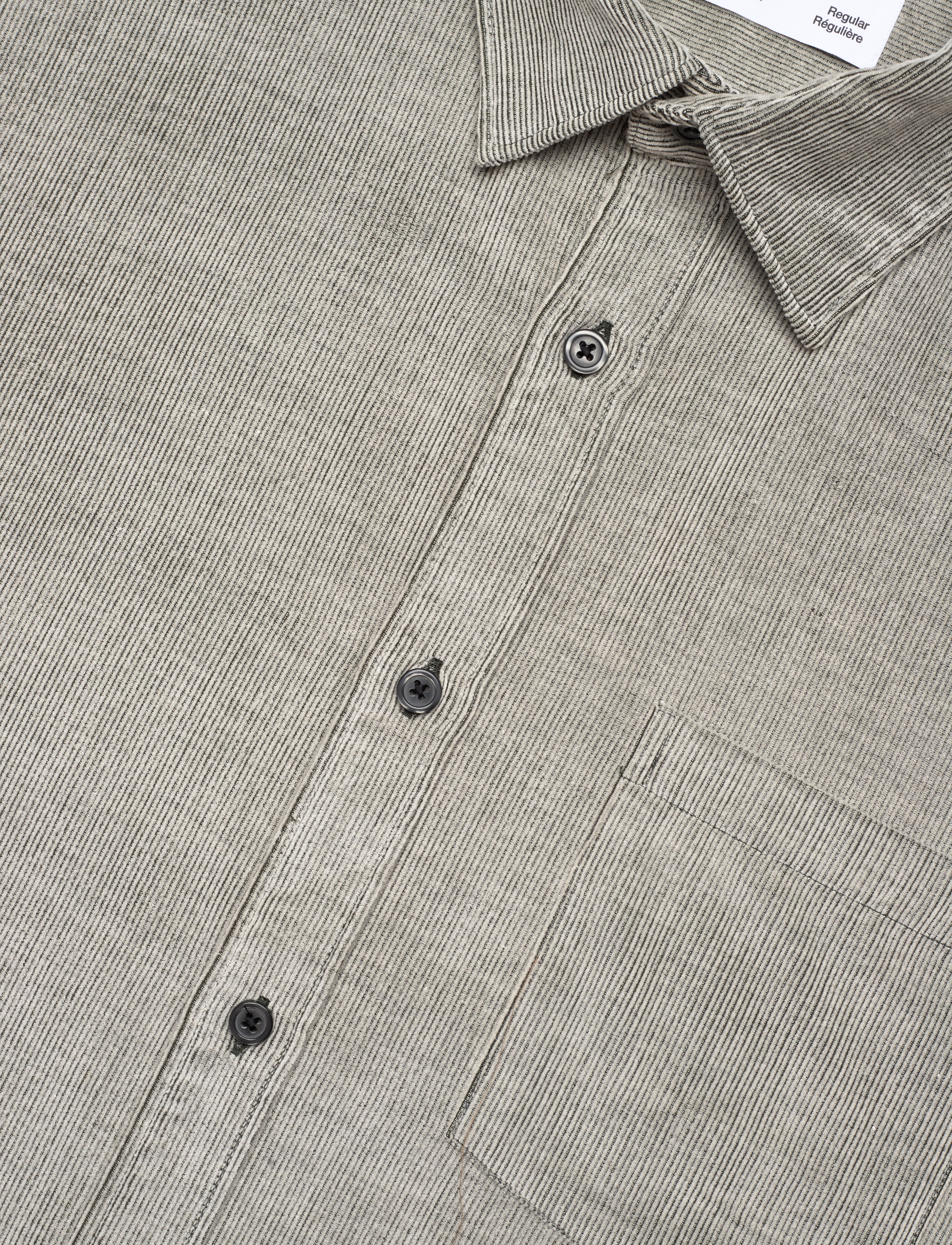 Selected - SLHREGBENJAMIN CORD SHIRT LS W - rosin - 3