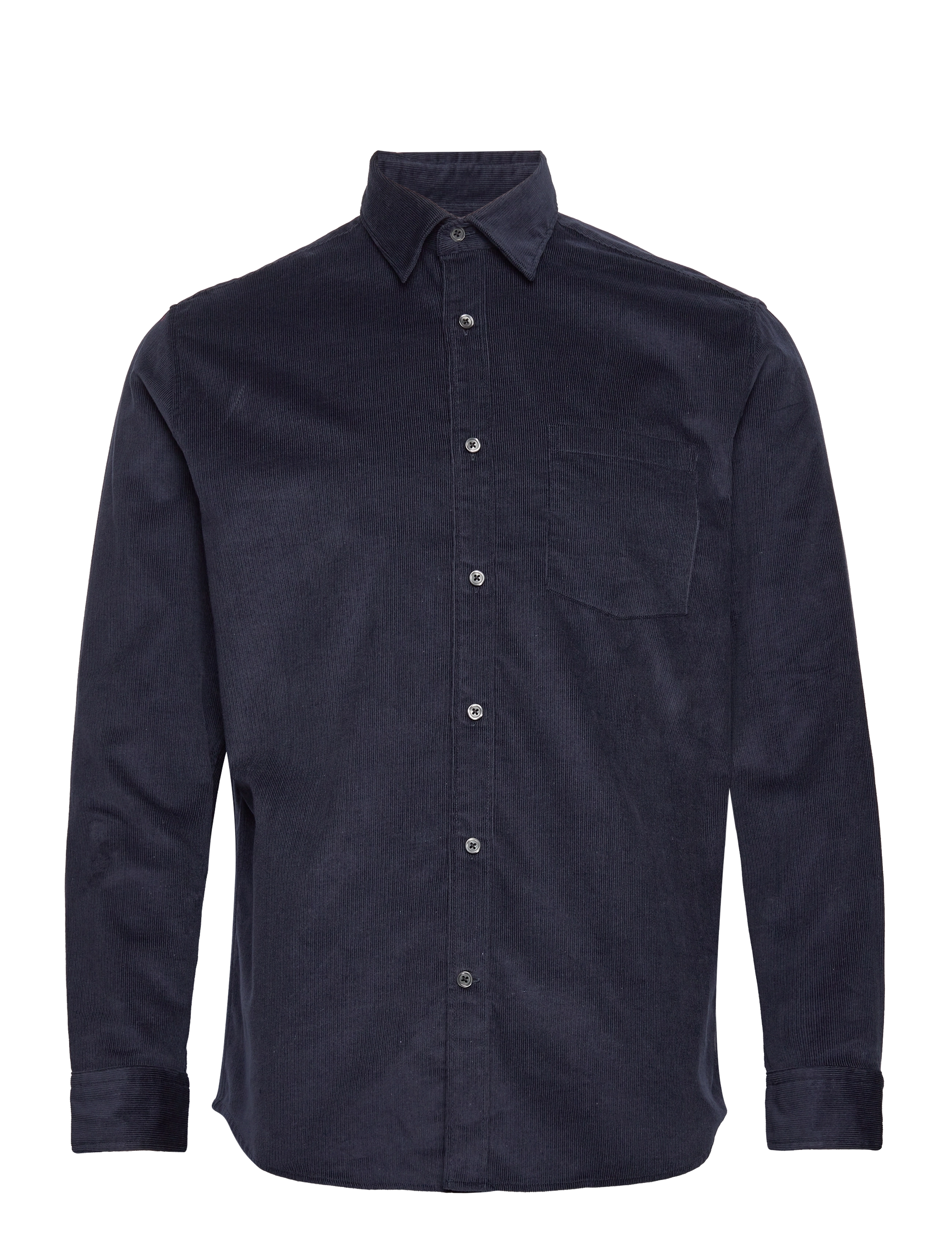 Selected - SLHREGBENJAMIN CORD SHIRT LS W - sky captain - 1