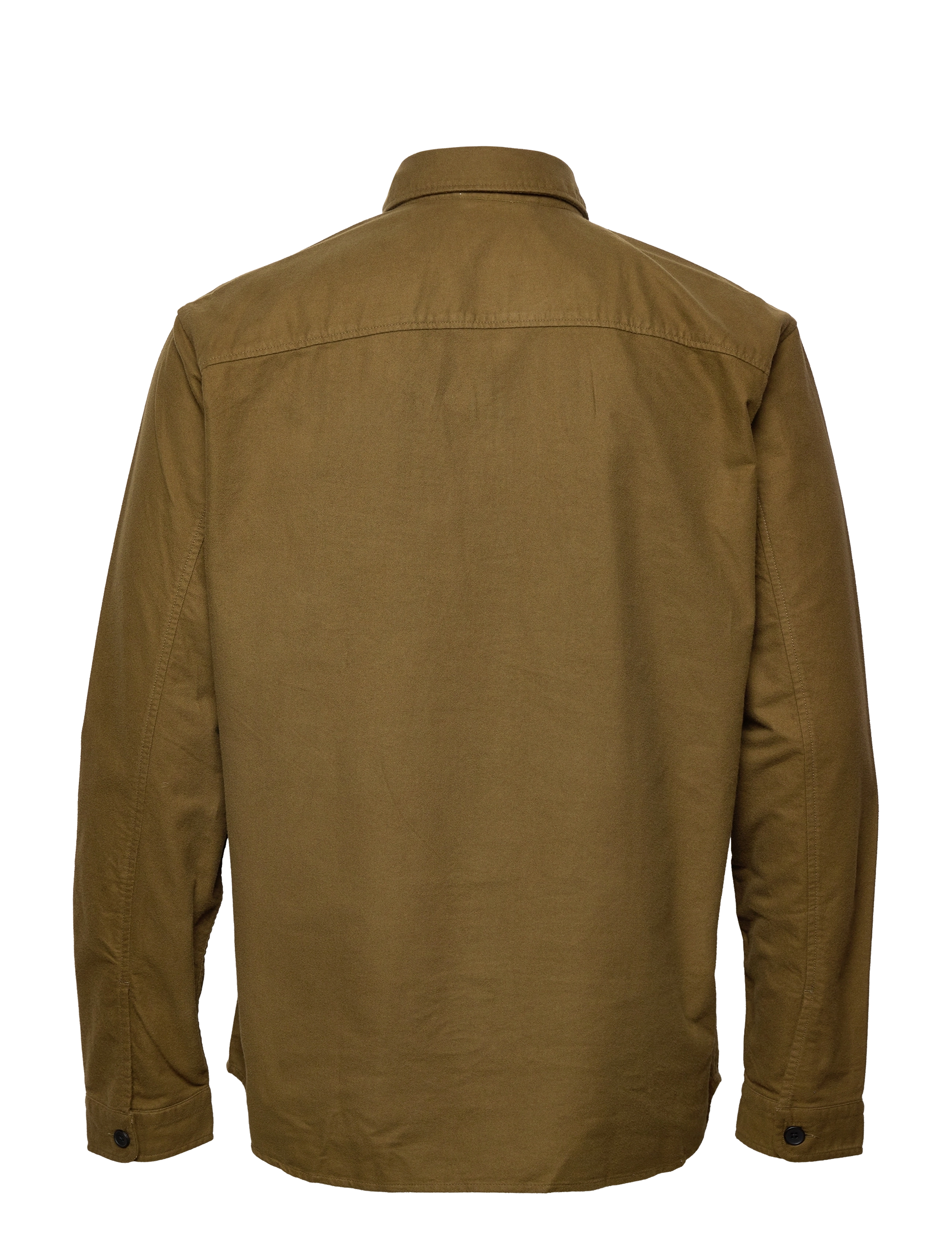 Selected - SLHLOOSEROLF LS OVERSHIRT W - herren - dark olive - 2