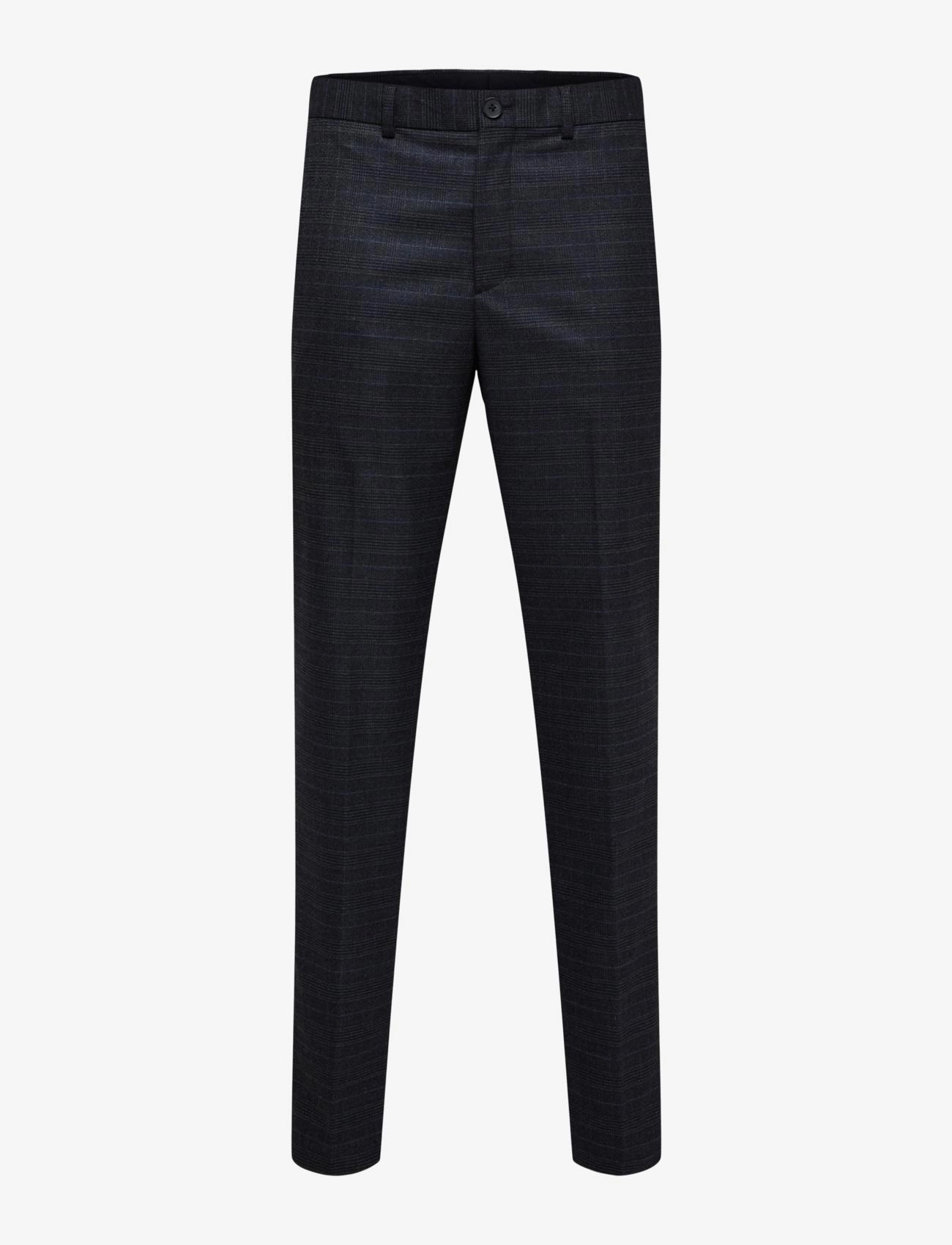 Selected Homme - SLHSLIM-MARLOW MIX PANT B - dark sapphire - 0