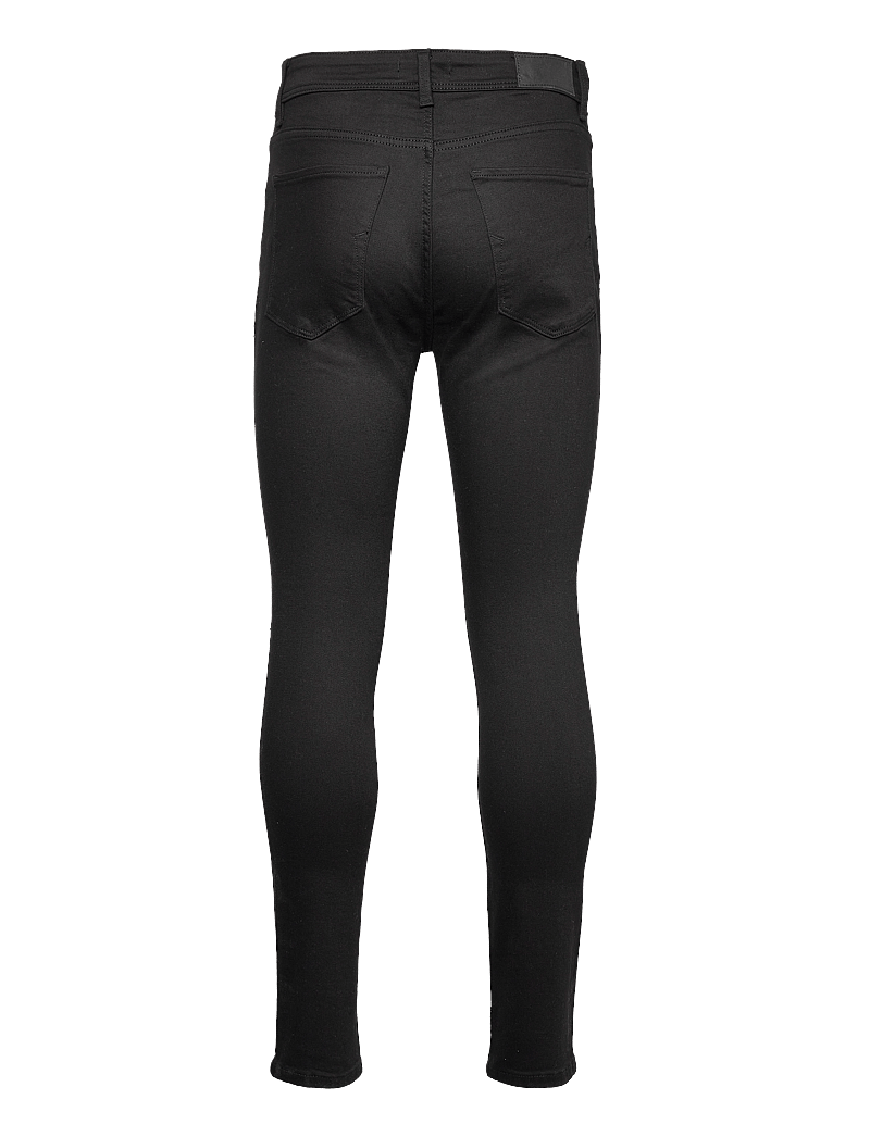 Selected - SLH175-SLIM LEON 24001 BLACK JNS NOOS - slim fit jeans - black denim - 2