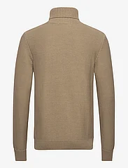 Selected Homme - SLHAXEL LS KNIT ROLL NECK W - stickade basplagg - mermaid - 1