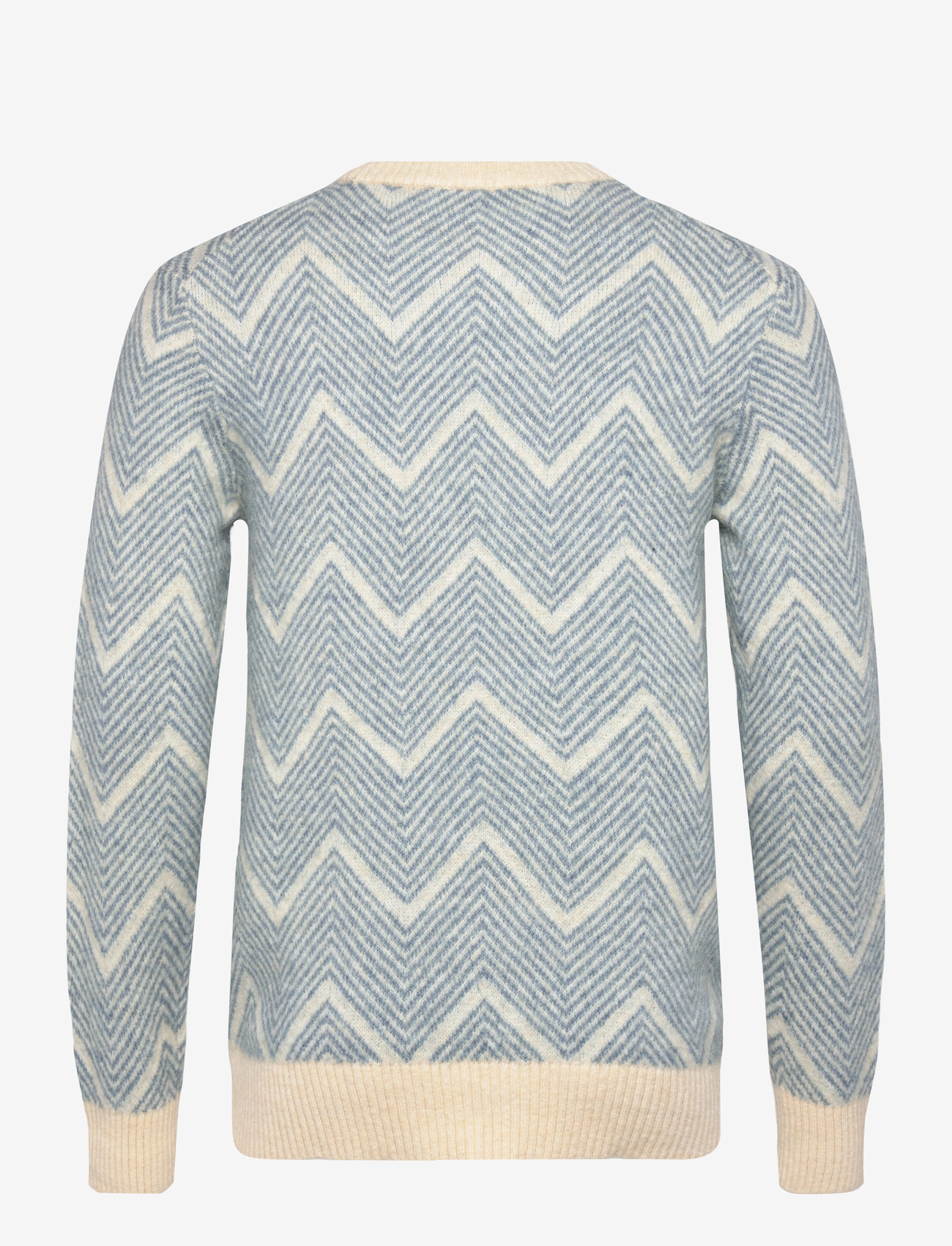 Selected - SLMRAI LS KNIT CREW NECK NOOS - rundhalsad - blue mirage - 1