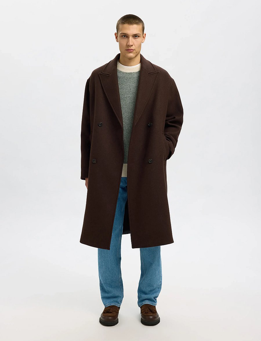 Selected - SLHRAI LS KNIT CREW NECK NOOS - rundhals - deep forest - 5