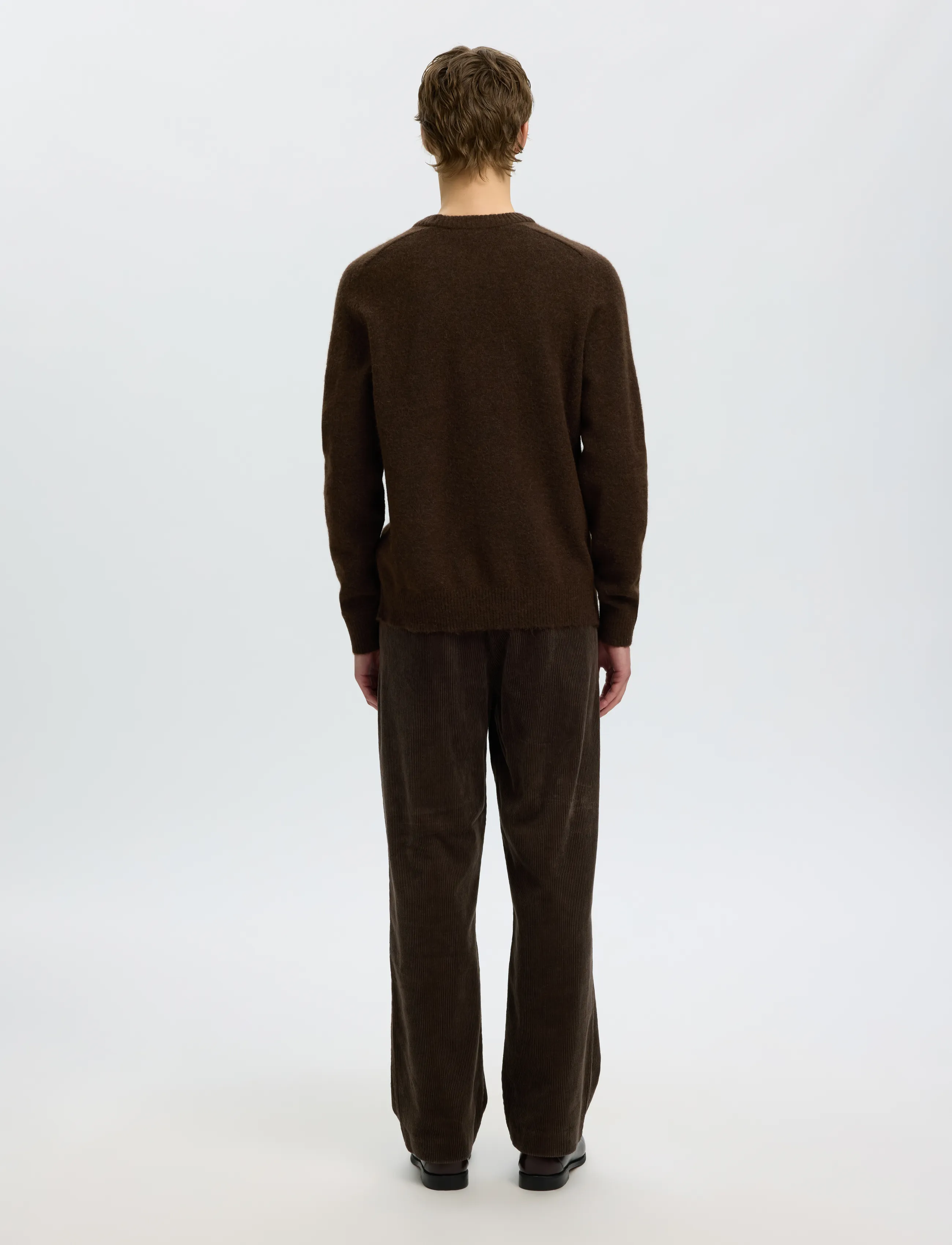 Selected - SLMRAI LS KNIT REG CREW NECK NOOS - rundhalsad - delicioso - 2