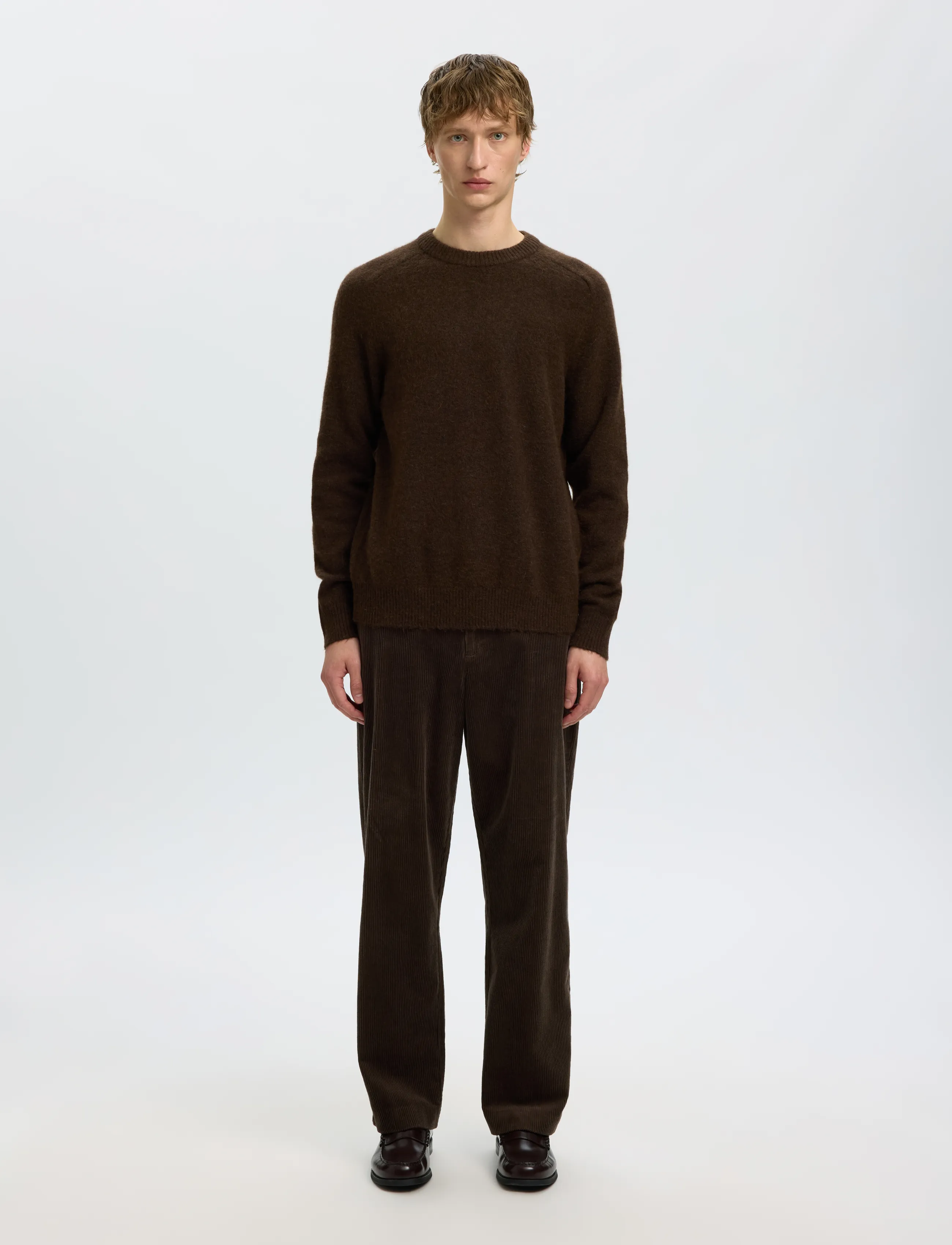 Selected - SLMRAI LS KNIT REG CREW NECK NOOS - rundhalsad - delicioso - 3
