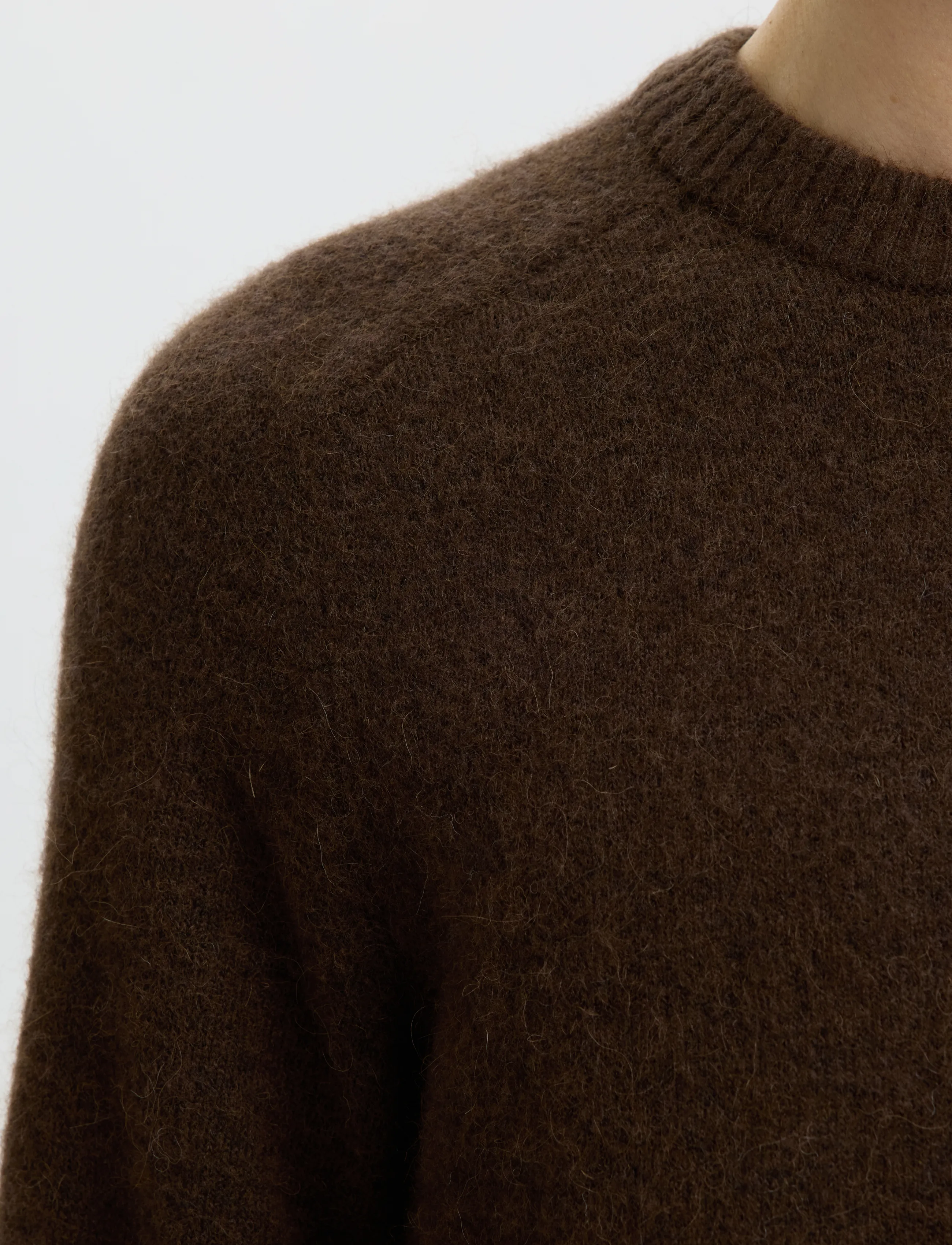 Selected - SLMRAI LS KNIT REG CREW NECK NOOS - rundhalsad - delicioso - 4