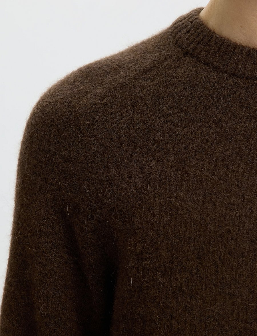 Selected - SLHRAI LS KNIT CREW NECK NOOS - rundhals - delicioso - 4