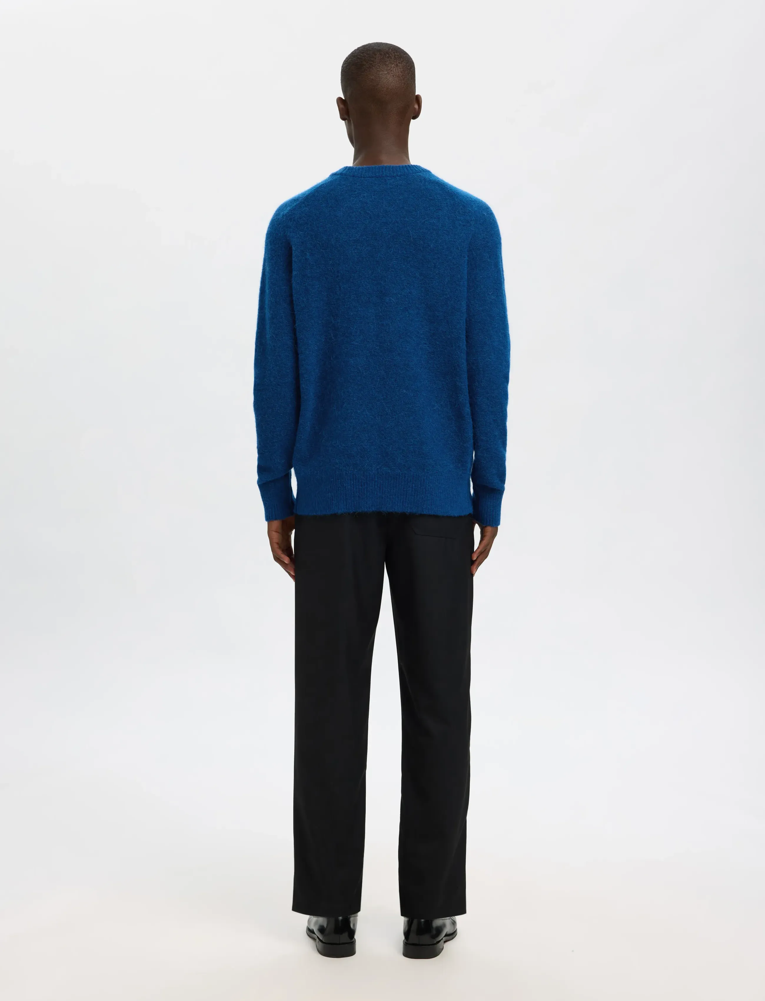 Selected - SLMRAI LS KNIT CREW NECK NOOS - rundhalsad - set sail - 2