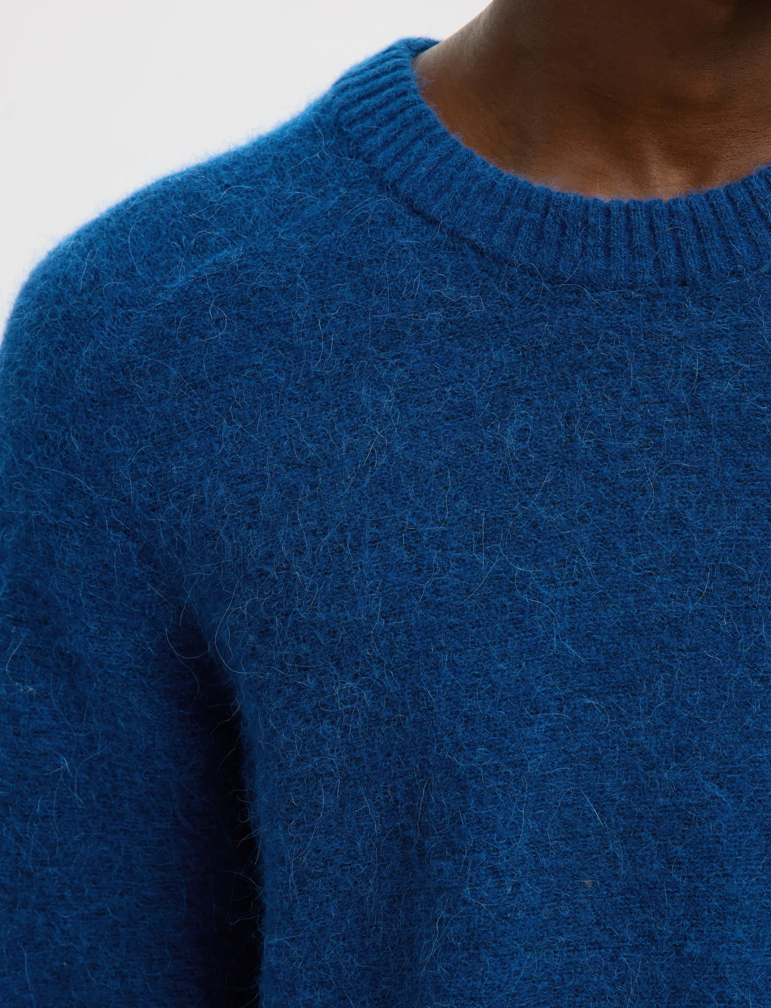 Selected - SLMRAI LS KNIT CREW NECK NOOS - rundhalsad - set sail - 4