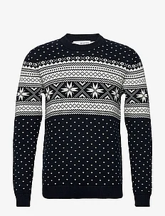 SLHCLAUS LS KNIT CREW NECK W, Selected Homme